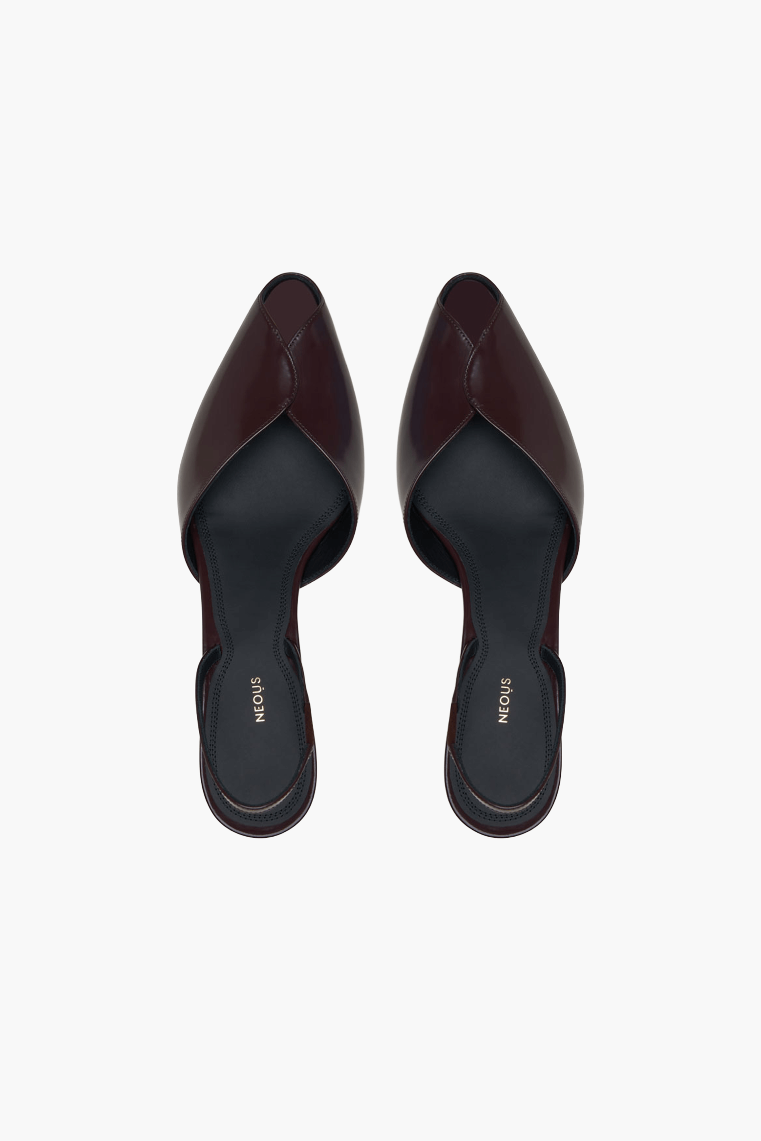 NEOUS CULUMBA SLINGBACK IN DARK CHOCOLATE | THE NEW TREND