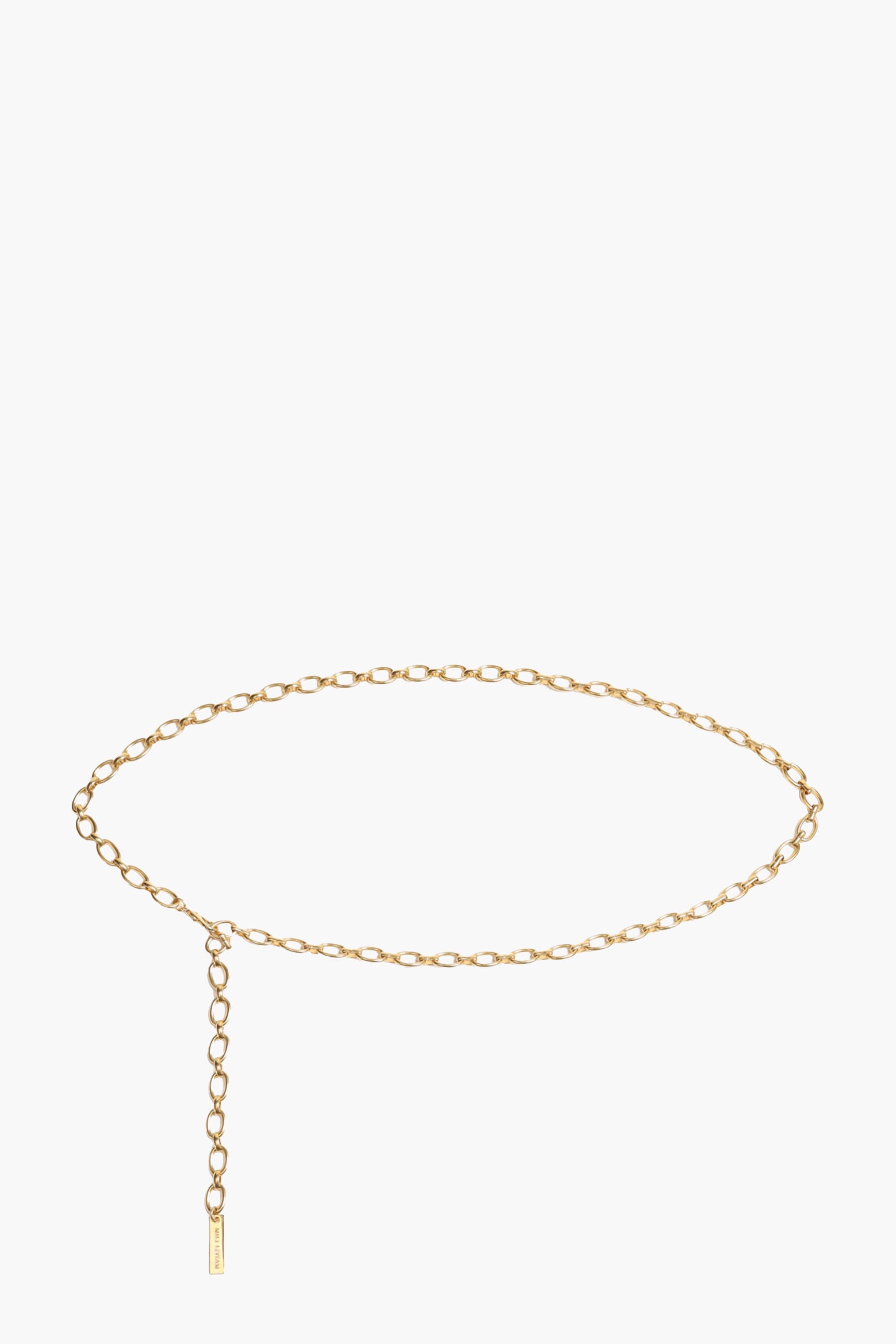 The Nili Lotan Colette Chain Belt in Gold available at The New Trend Australia