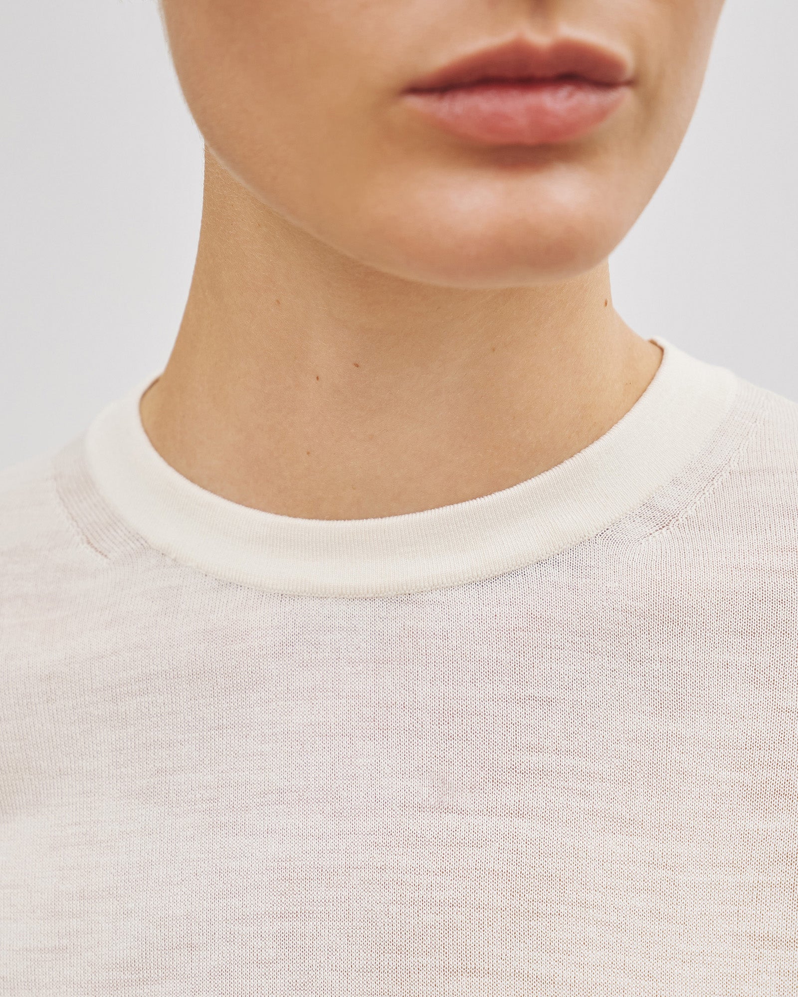 Nili Lotan Kimena Sweater in Ivory available at The New Trend Australia