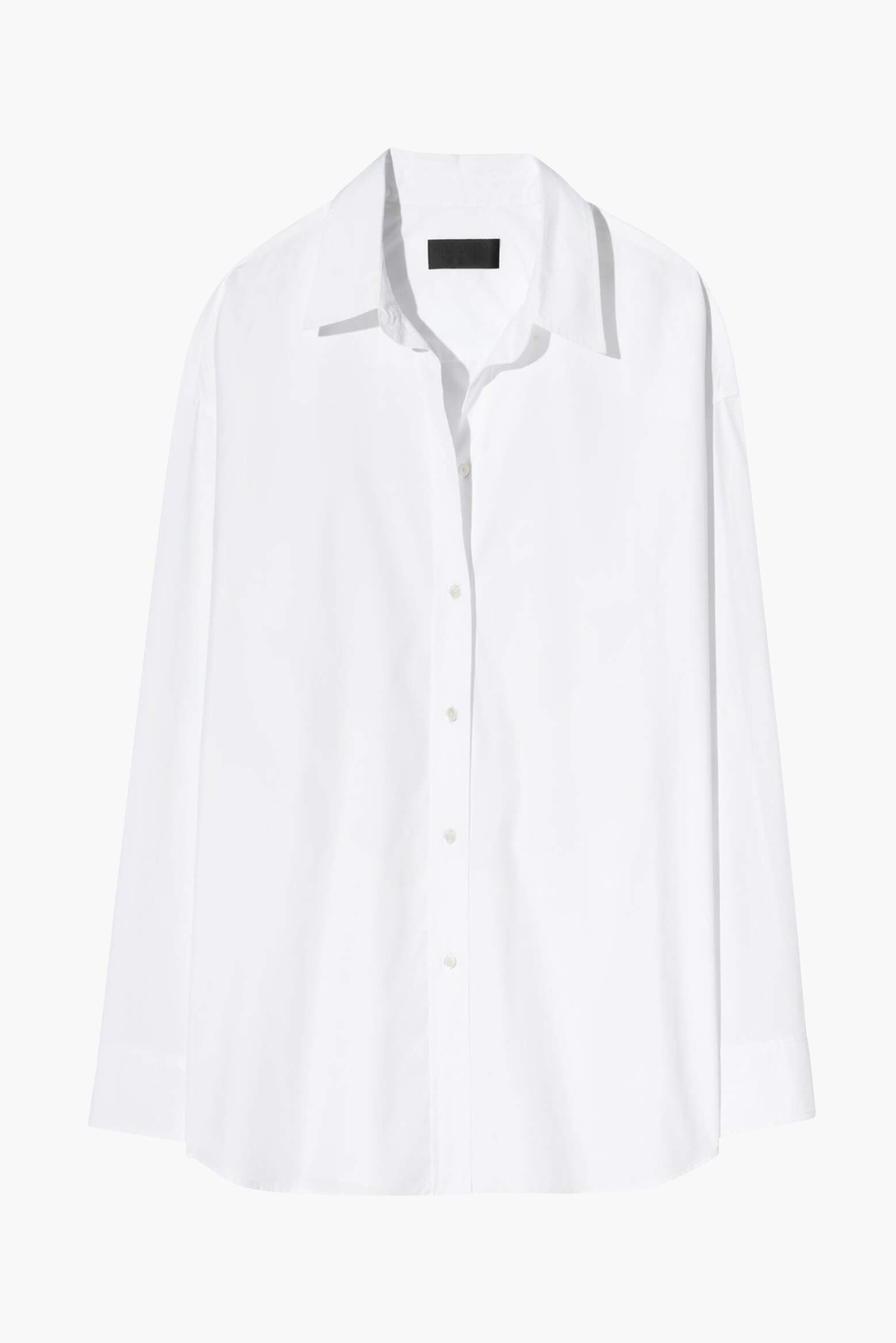 Nili Lotan Mael Oversized Shirt in White available at TNT The New Trend Australia. Free shipping for orders over $300 AUD.