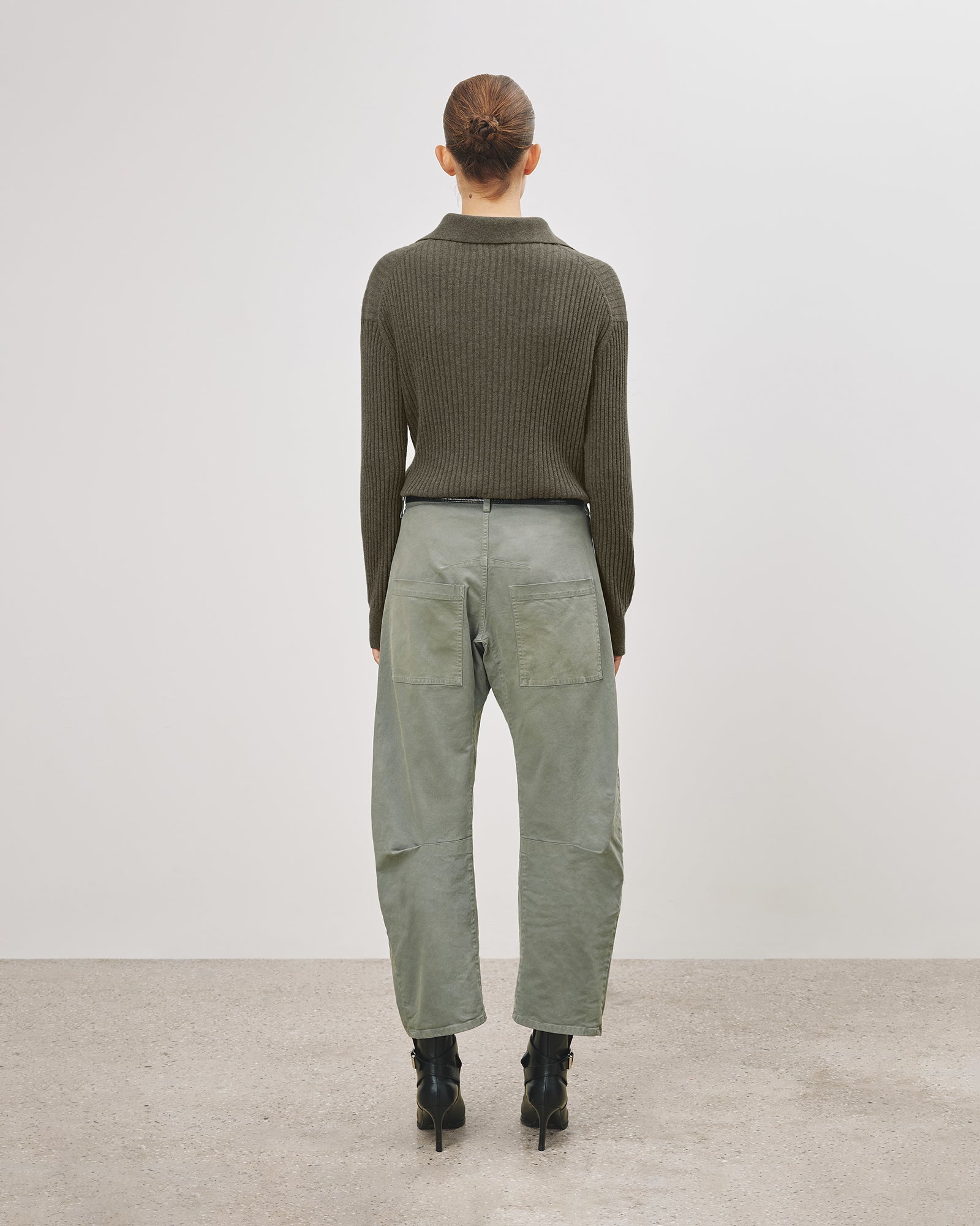 The Nili Lotan Shon Pant in Admiral Green available at The New Trend Australia