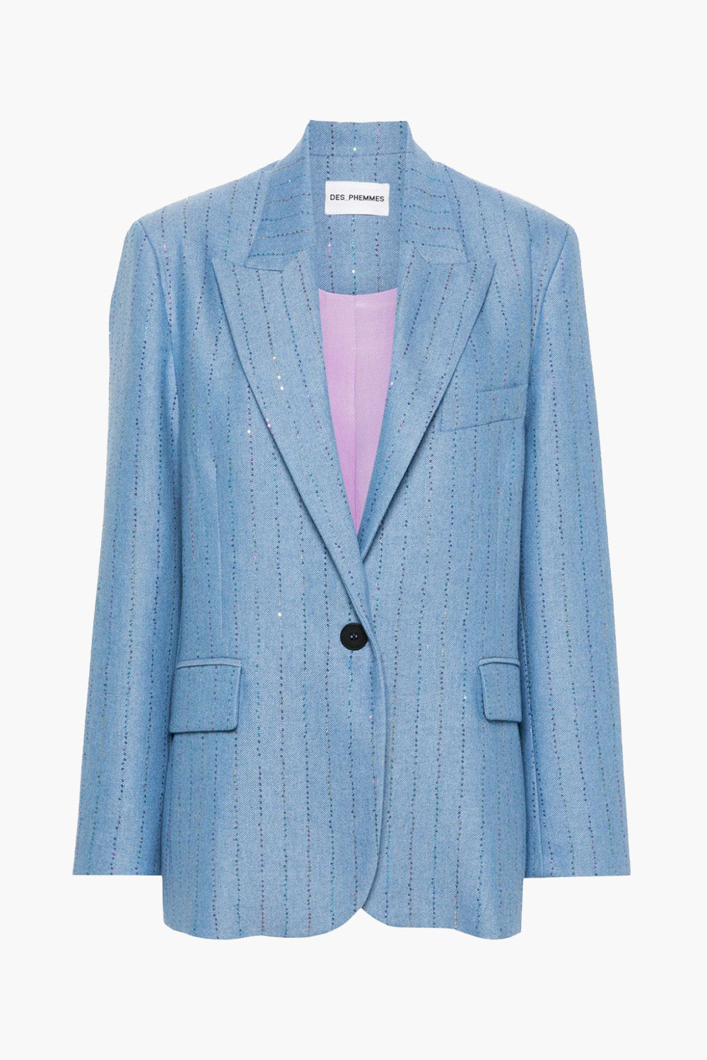 Oversized Blazer in Dust Blue by Des Phemmes from The New Trend