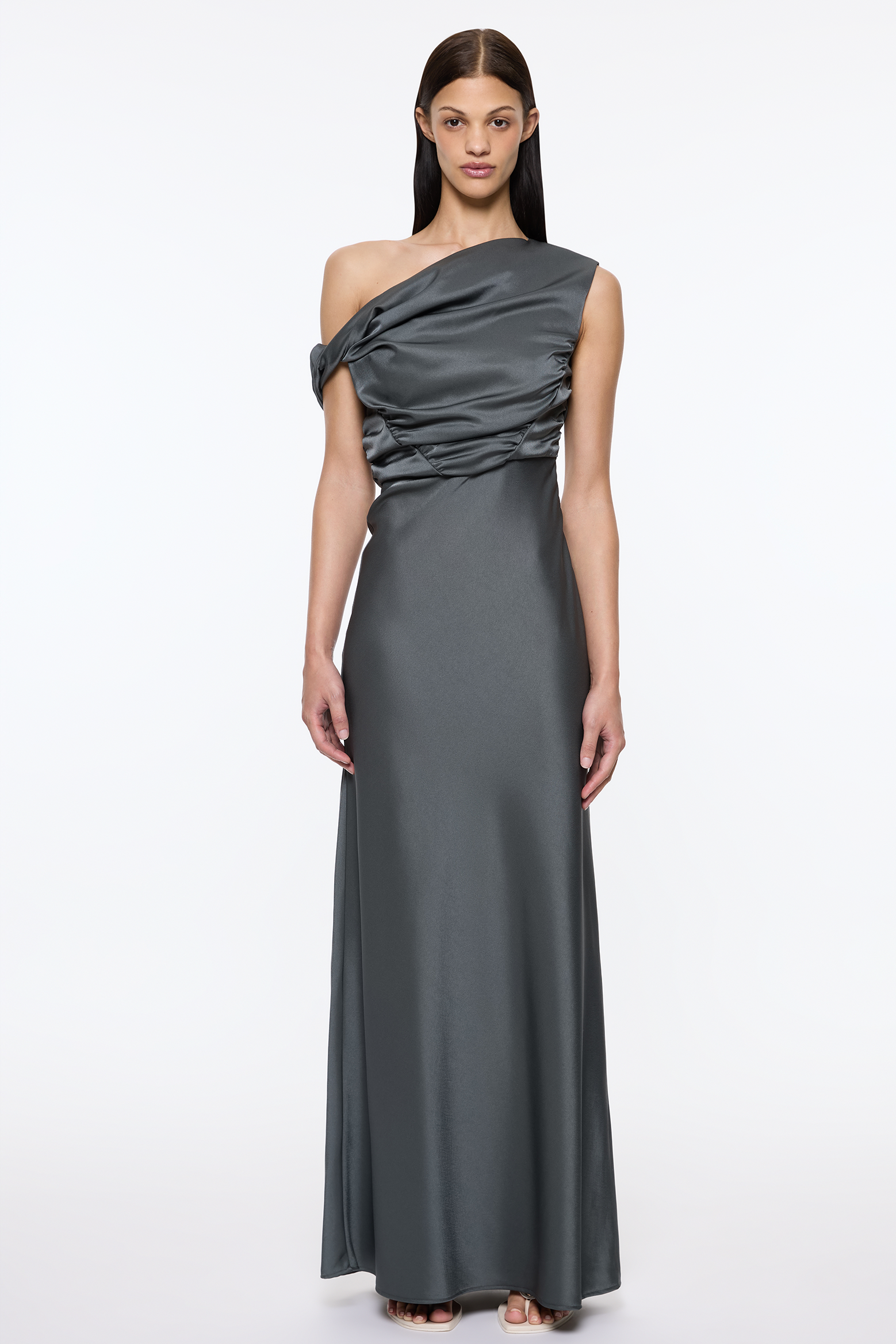 PARIS GEORGIA DAVIE DRESS IN SLATE | THE NEW TREND
