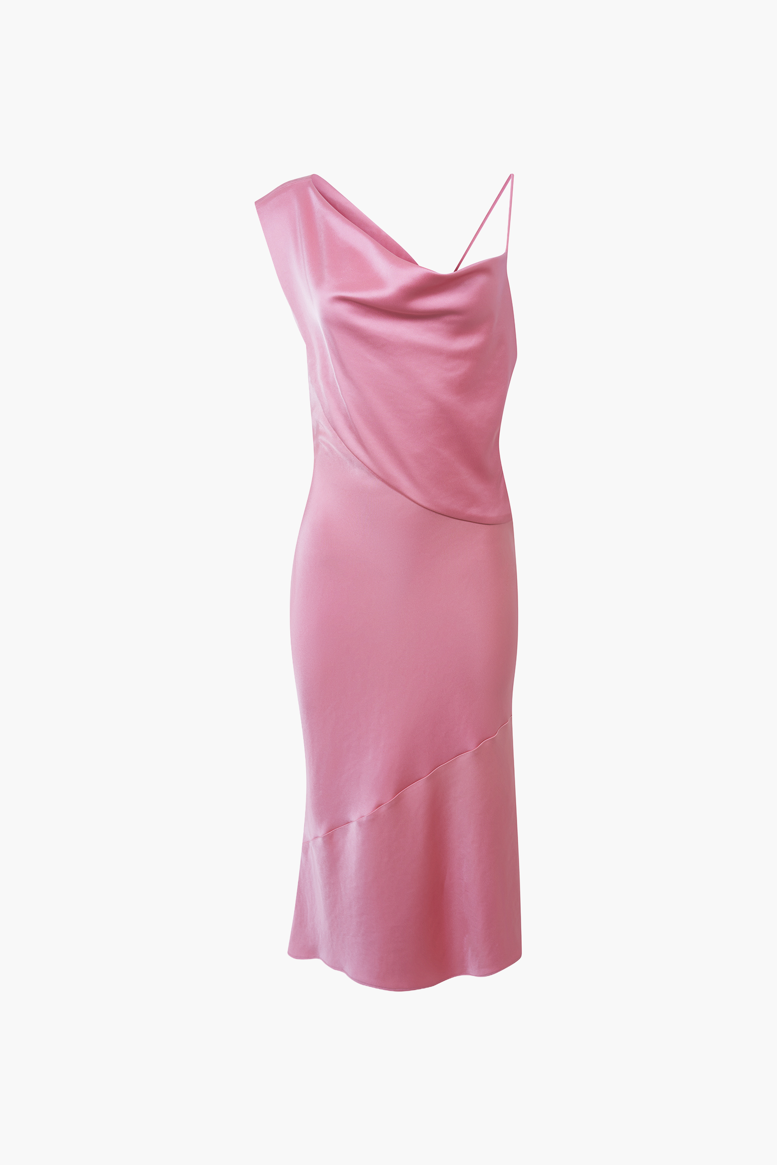 PARIS GEORGIA MINKA MIDI SLIP DRESS IN PINK | THE NEW TREND