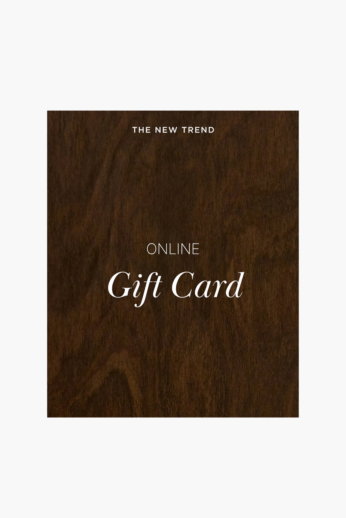 Online Gift Card