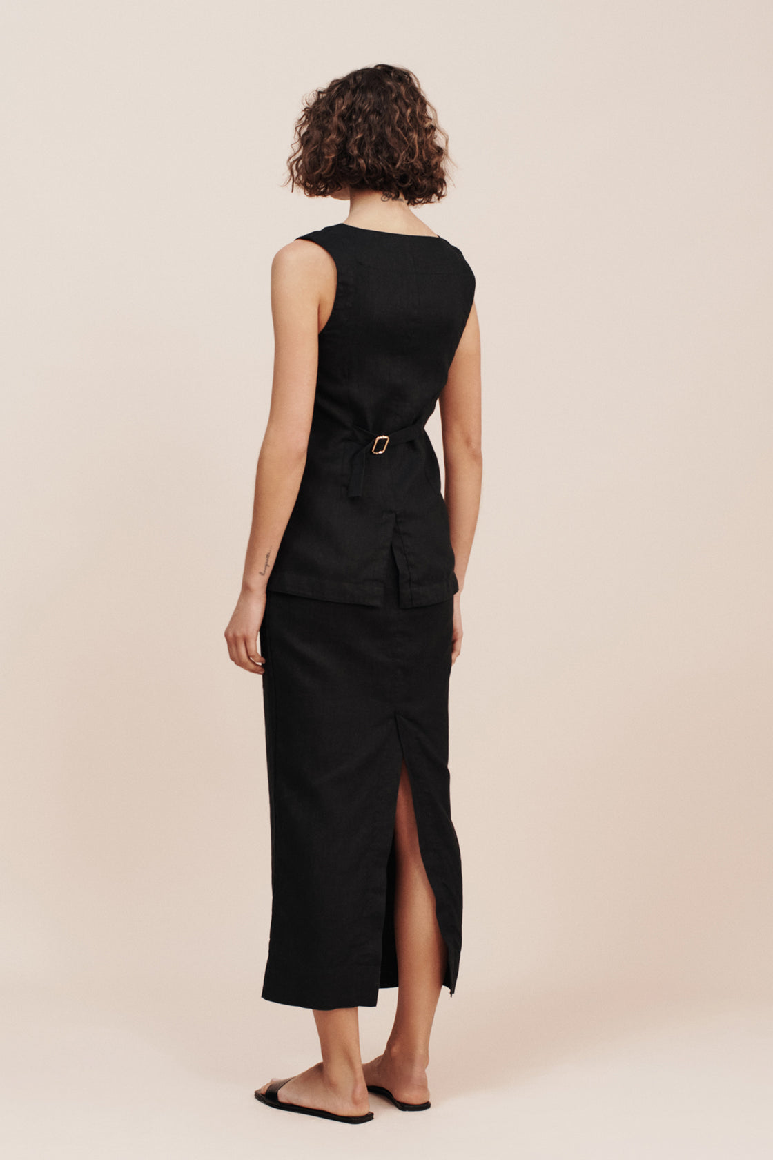 Posse Emma Pencil Skirt in Black available at TNT The New Trend Australia 