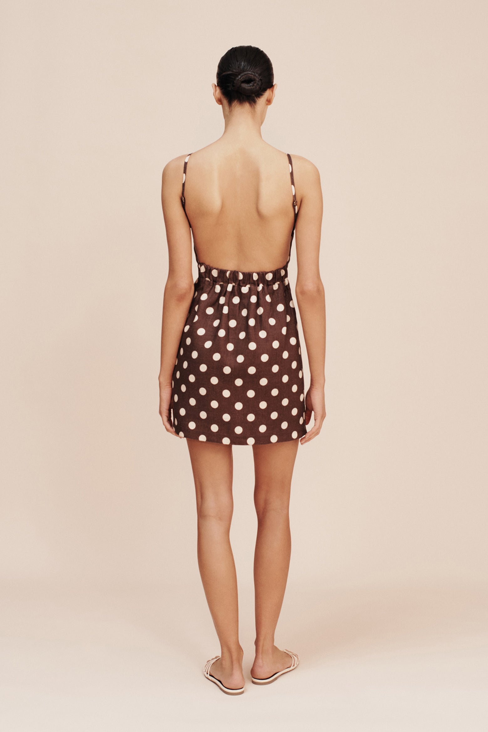 Posse Lori Mini Dress in Polka Dot available at The New Trend Australia.