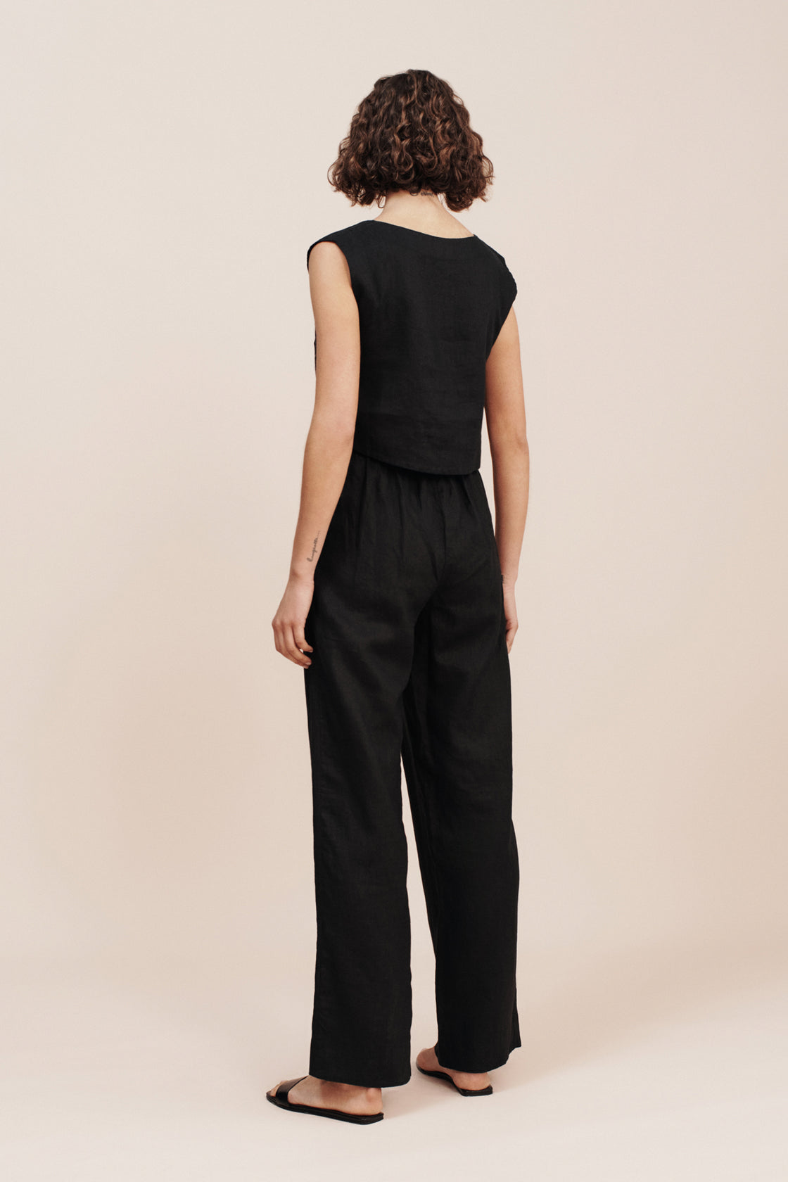 Posse Louis Trouser in Black available at TNT The New Trend Australia 