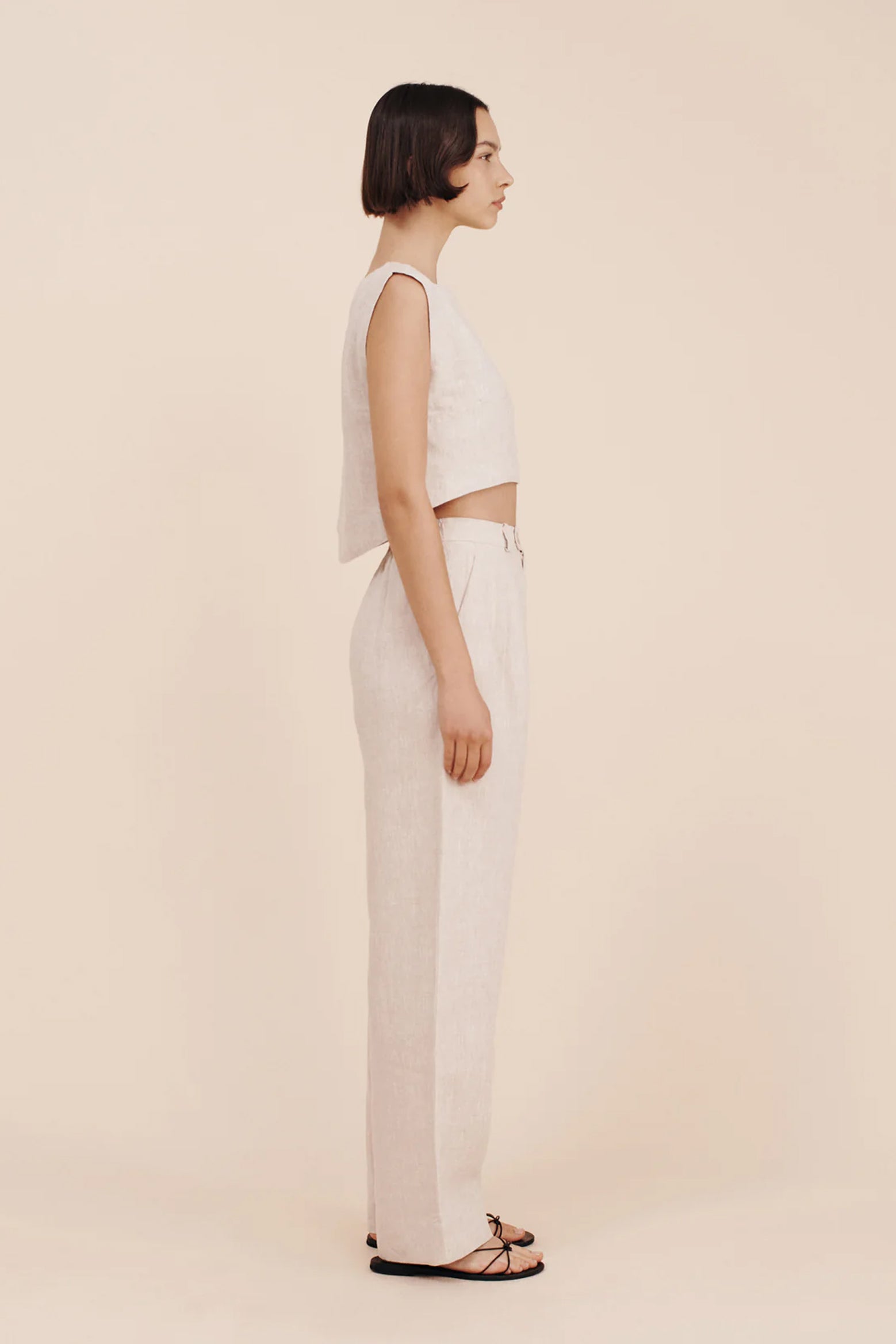 Posse Louis Trouser in Natural available at The New Trend Australia.