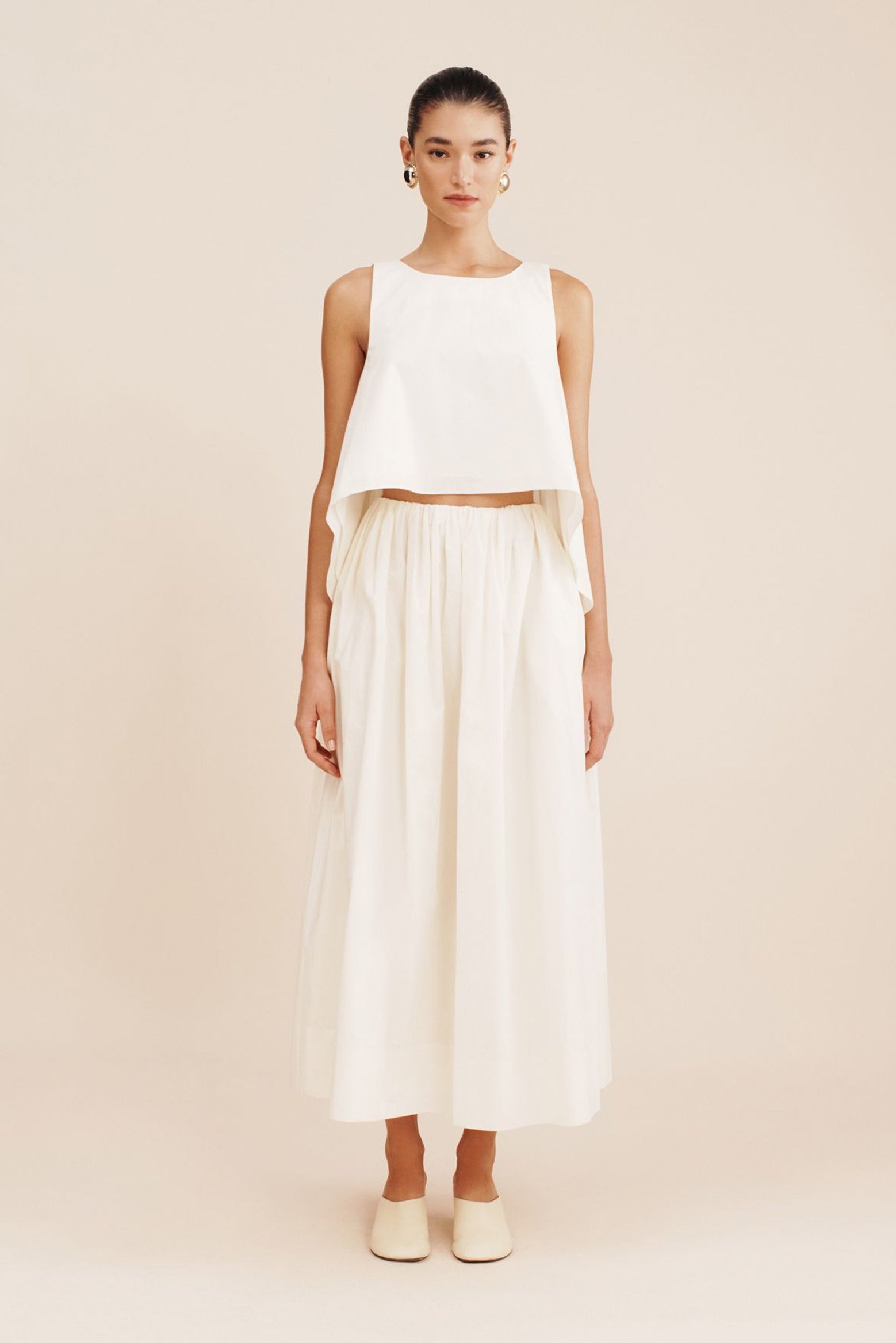 The Posse Lucas Top in Cream available at The New Trend Australia