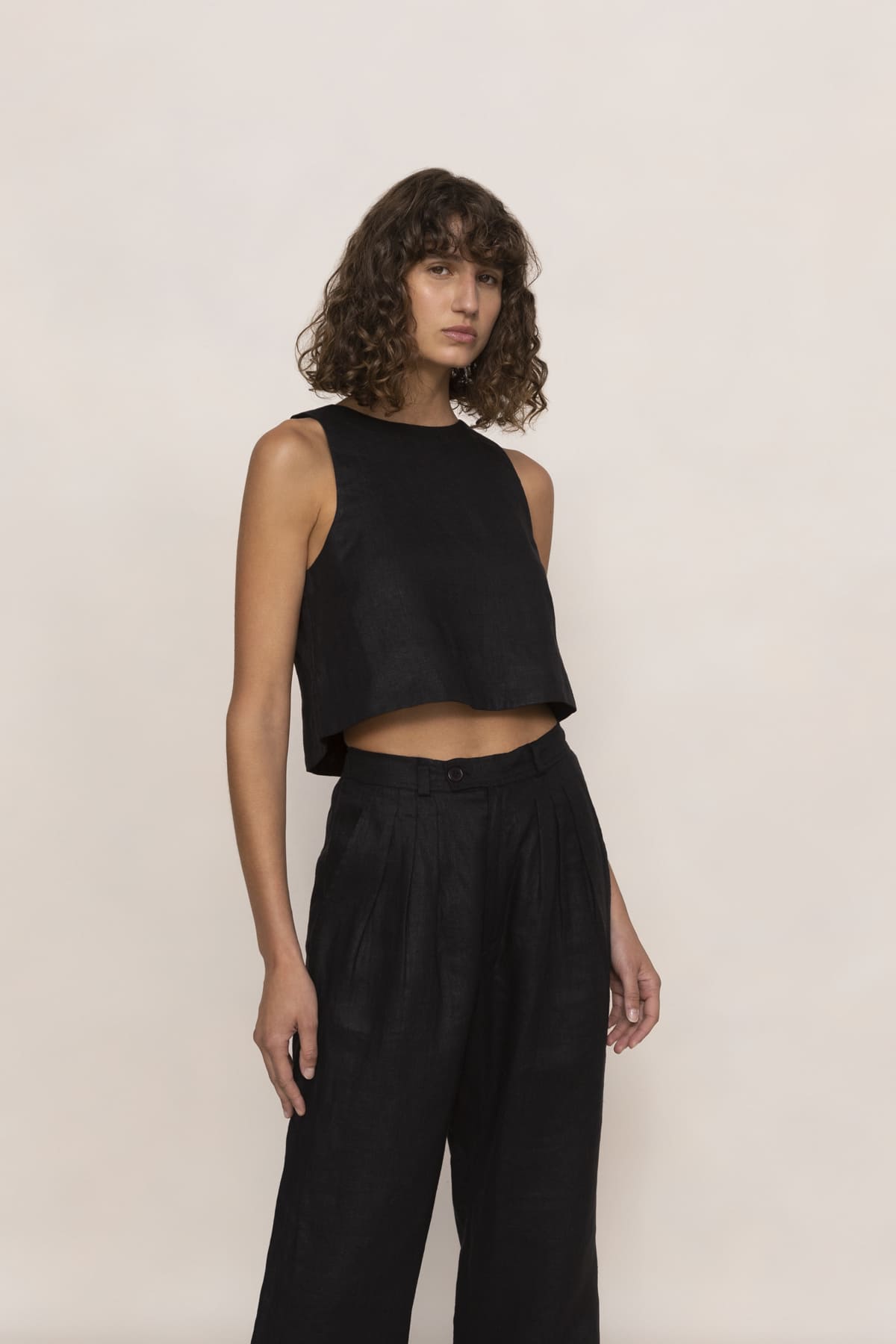 Posse Poppy Top in Black available at The New Trend Australia.