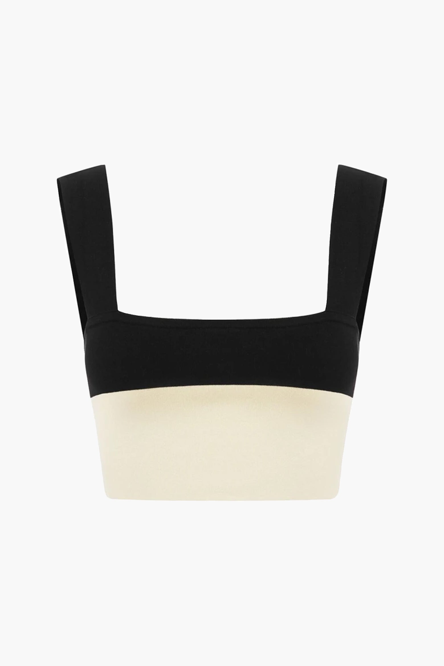 The Posse Theo Crop Top in Cream and Black available at The New Trend Australia