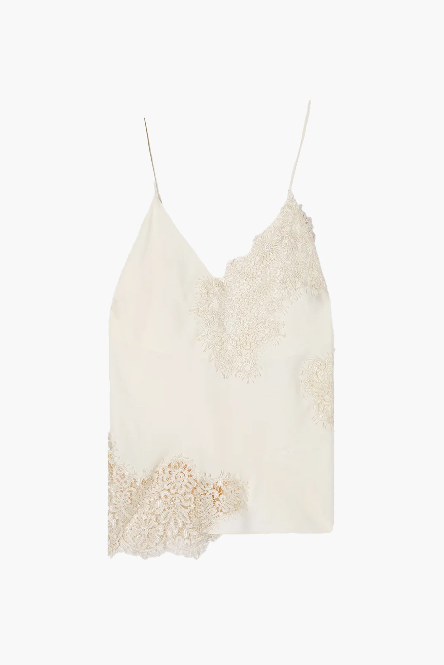 The Rohe Lace Camisole Top in Cream available at The New Trend Australia