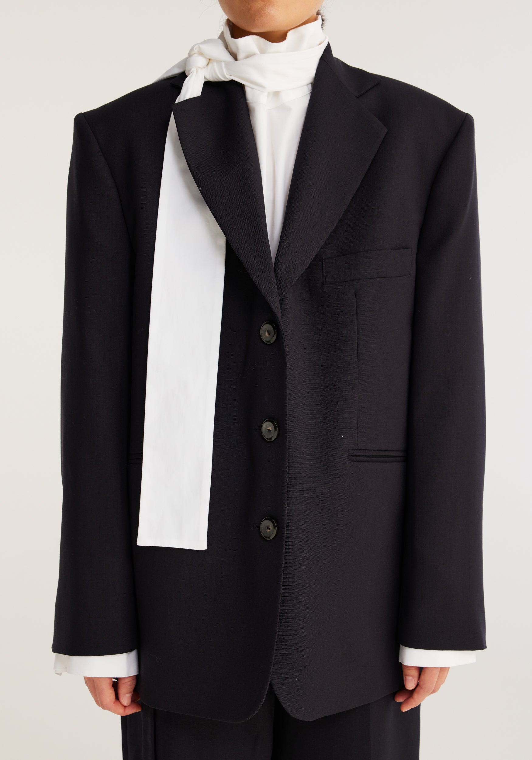 The Rohe Oversized Blazer in Navy available at The New Trend Australia