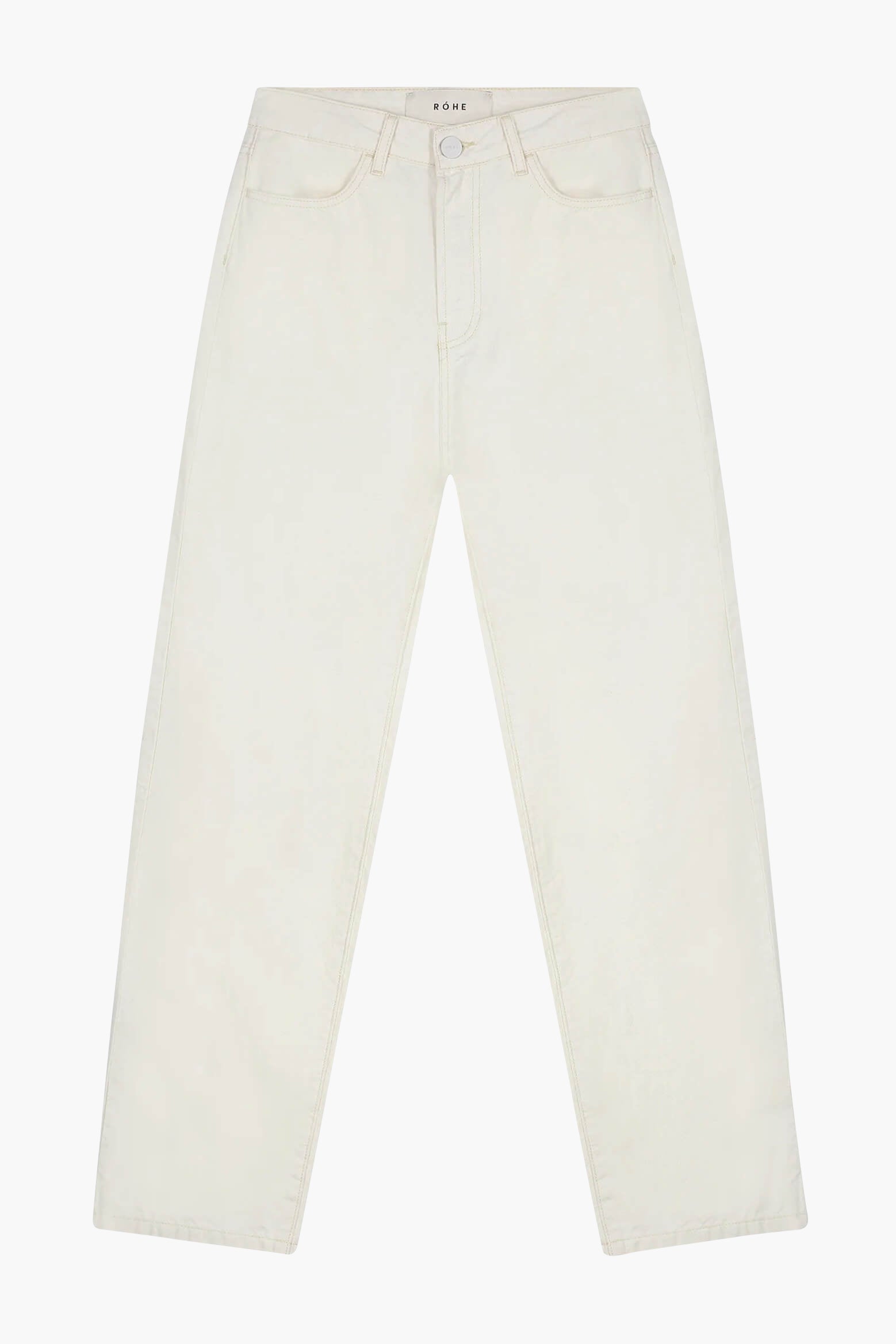 Rohe Relaxed Fit Denim in Raw Cotton available at TNT The New Trend Australia. Free shipping on orders over $300 AUD.
