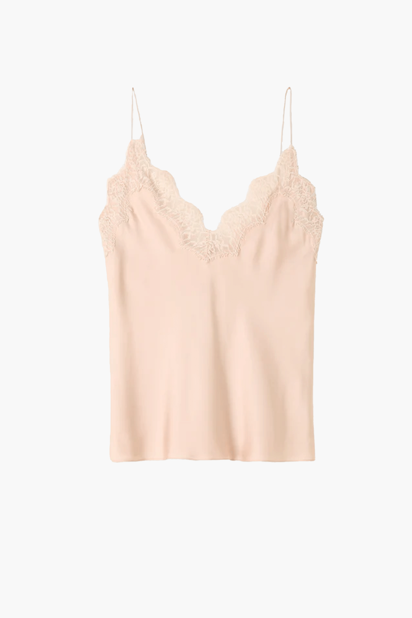 RÓHE LACE SILK CAMISOLE ROSE | THE NEW TREND