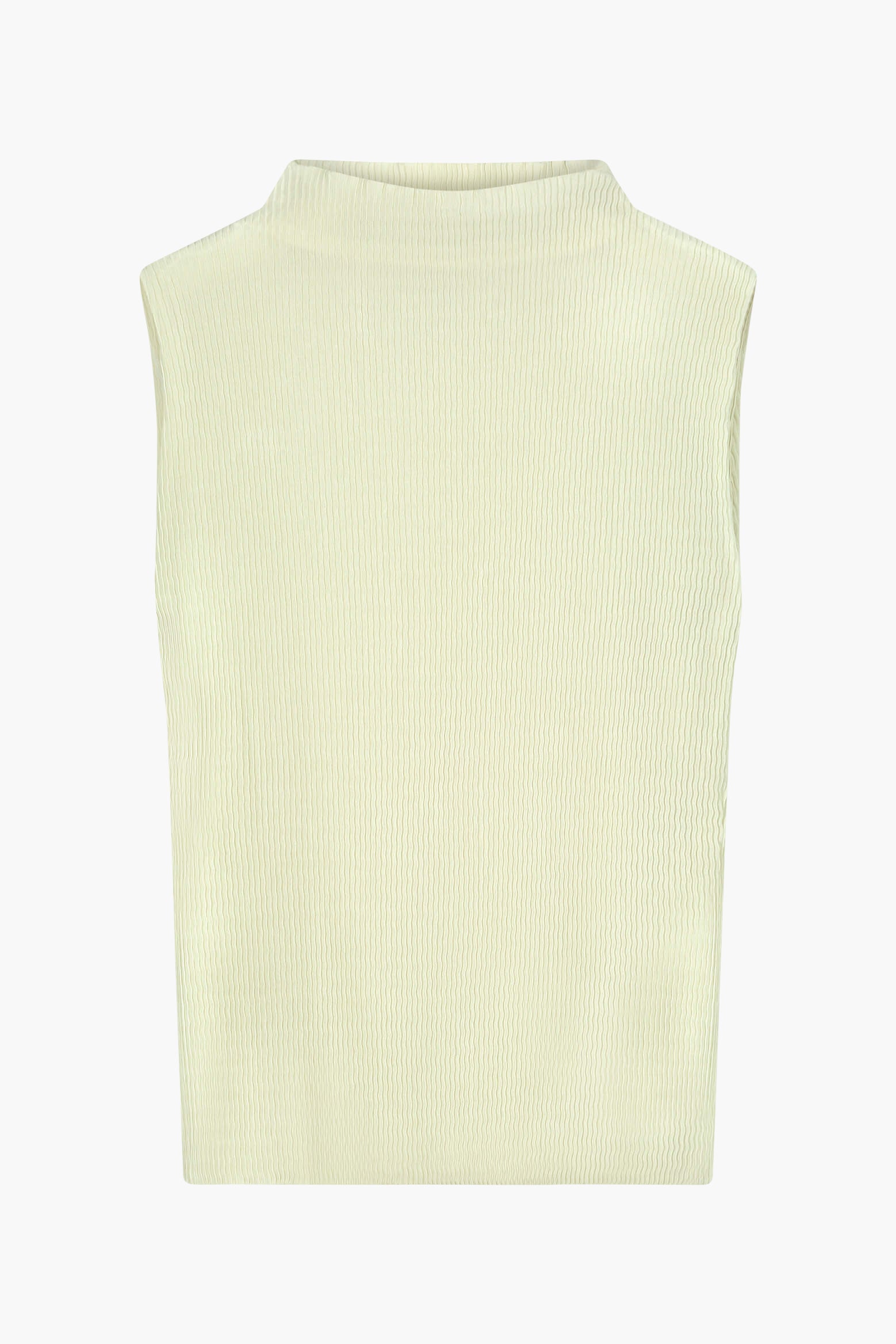 Rohe Sleeveless Textured Top in Light Yellow available at TNT The New Trend Australia. Free shipping on orders over $300 AUD.