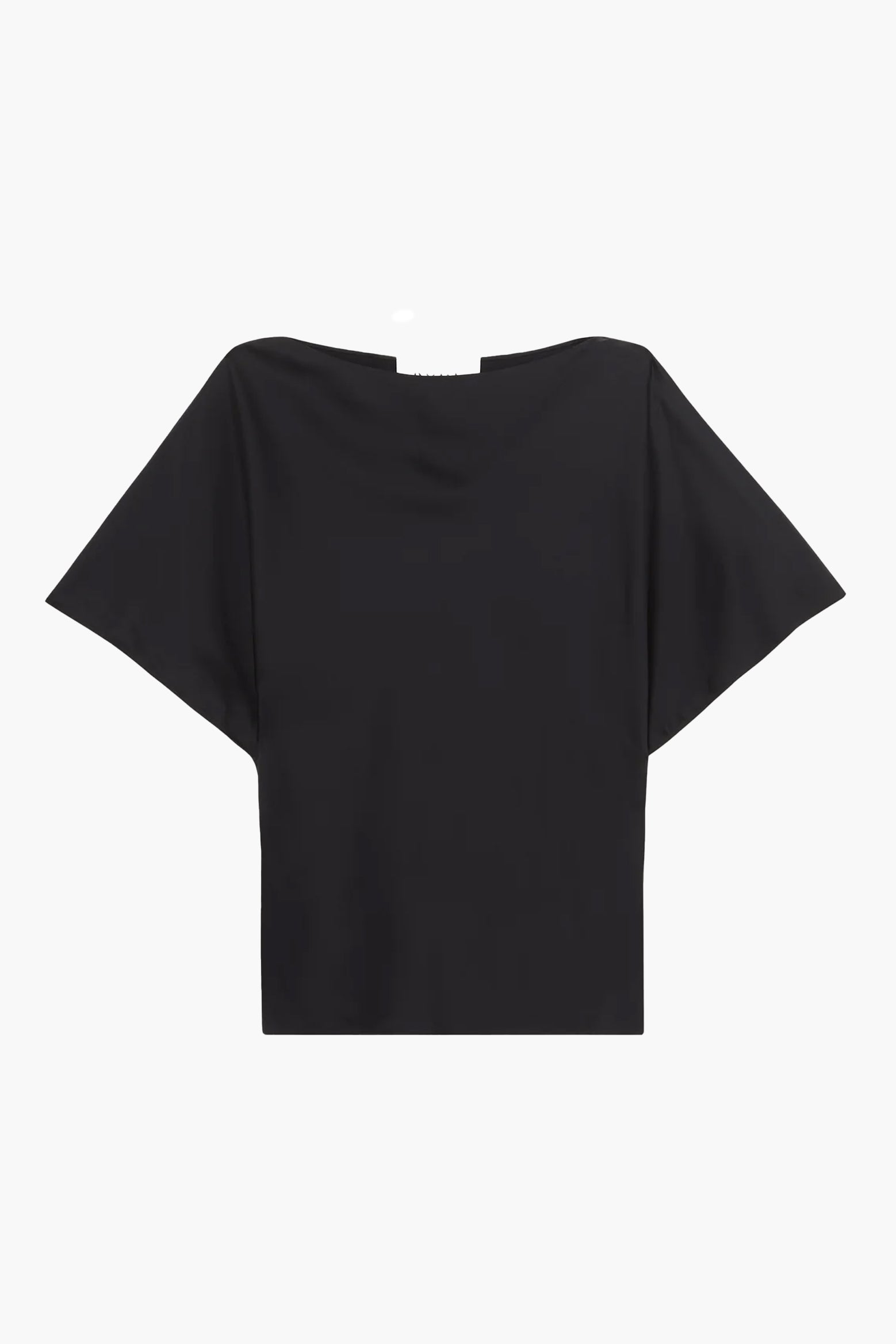 Rohe Fluid Satin Top in Noir available at The New Trend Australia. 