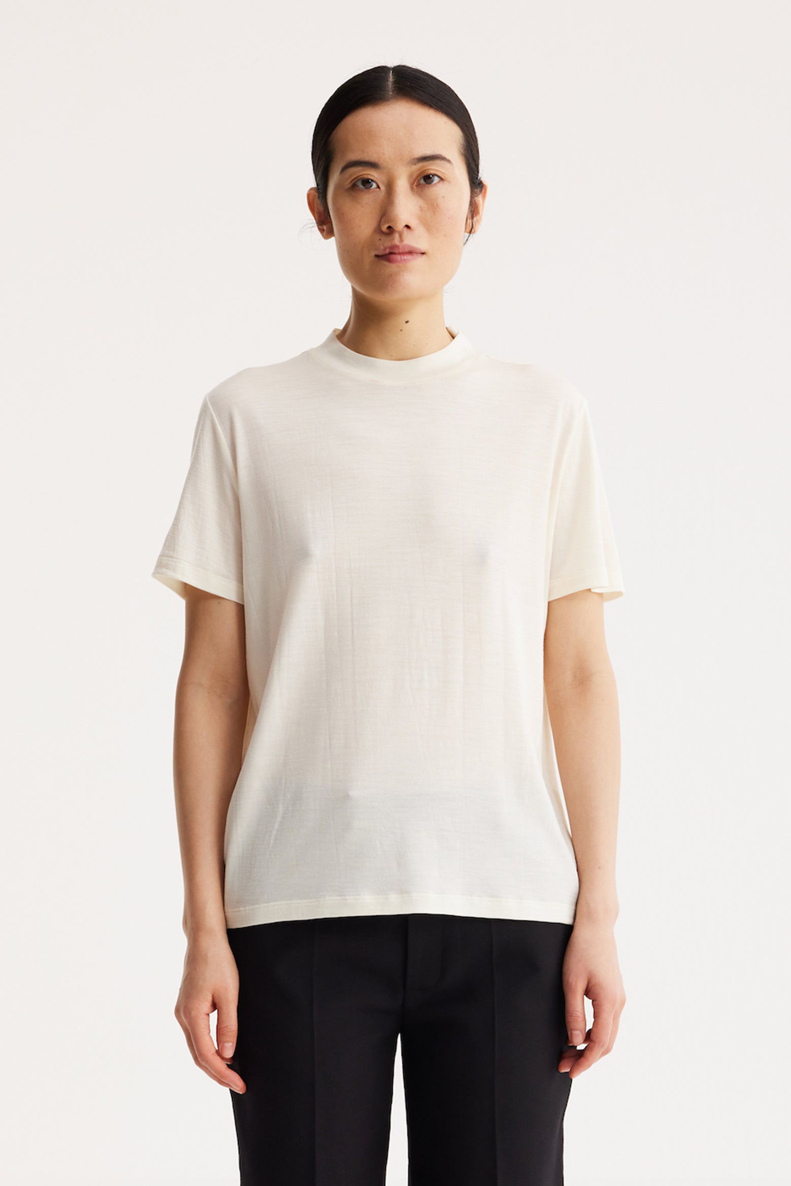 ROHE Summer Wool Jersey T-Shirt | The New Trend