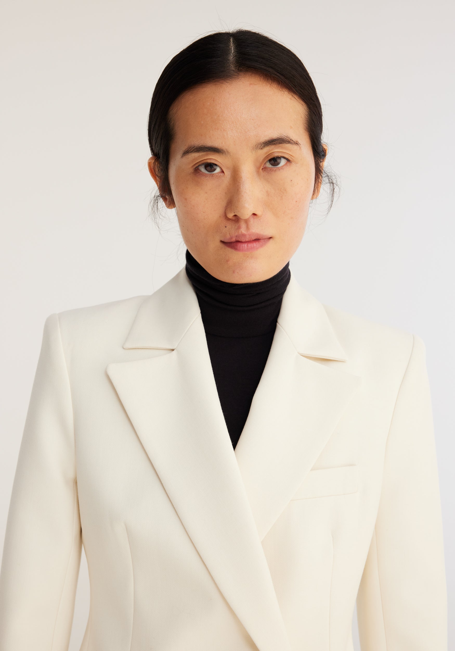 The Rohe Tailored Wool Blazer in Ivory available at The New Trend Australia