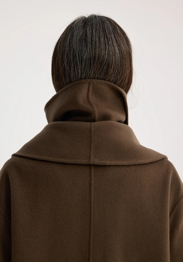 RÓHE DOUBLE-FACED WOOL SCARF COAT | THE NEW TREND – The New