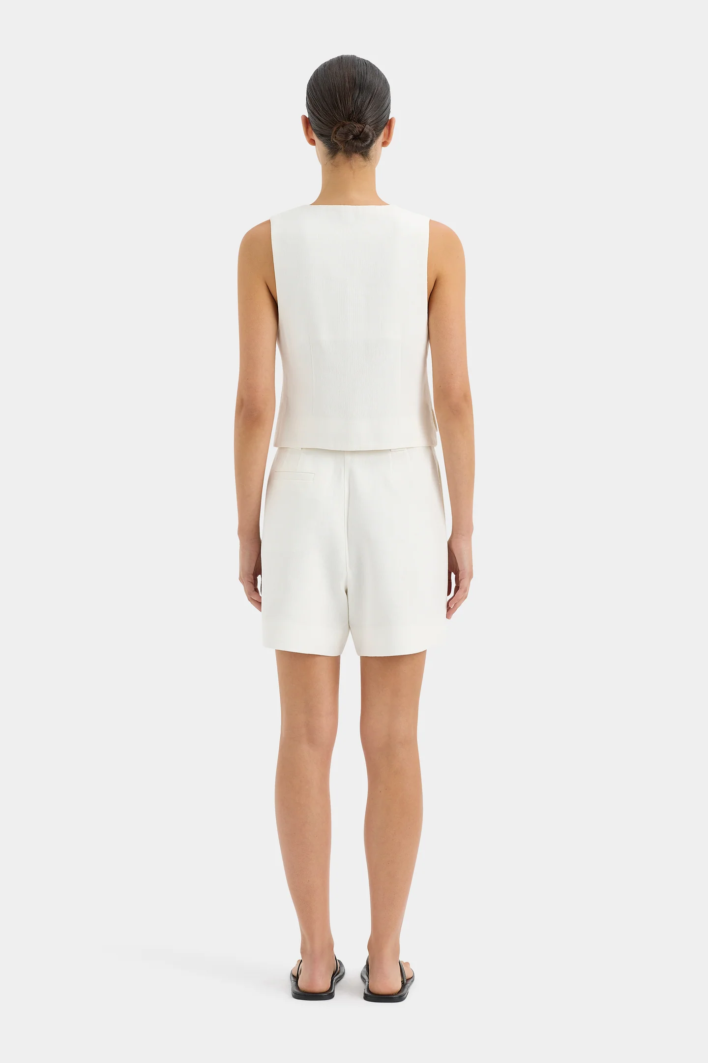 SIR. Clemence Tailored Short in Ivory available at The New Trend Australia.