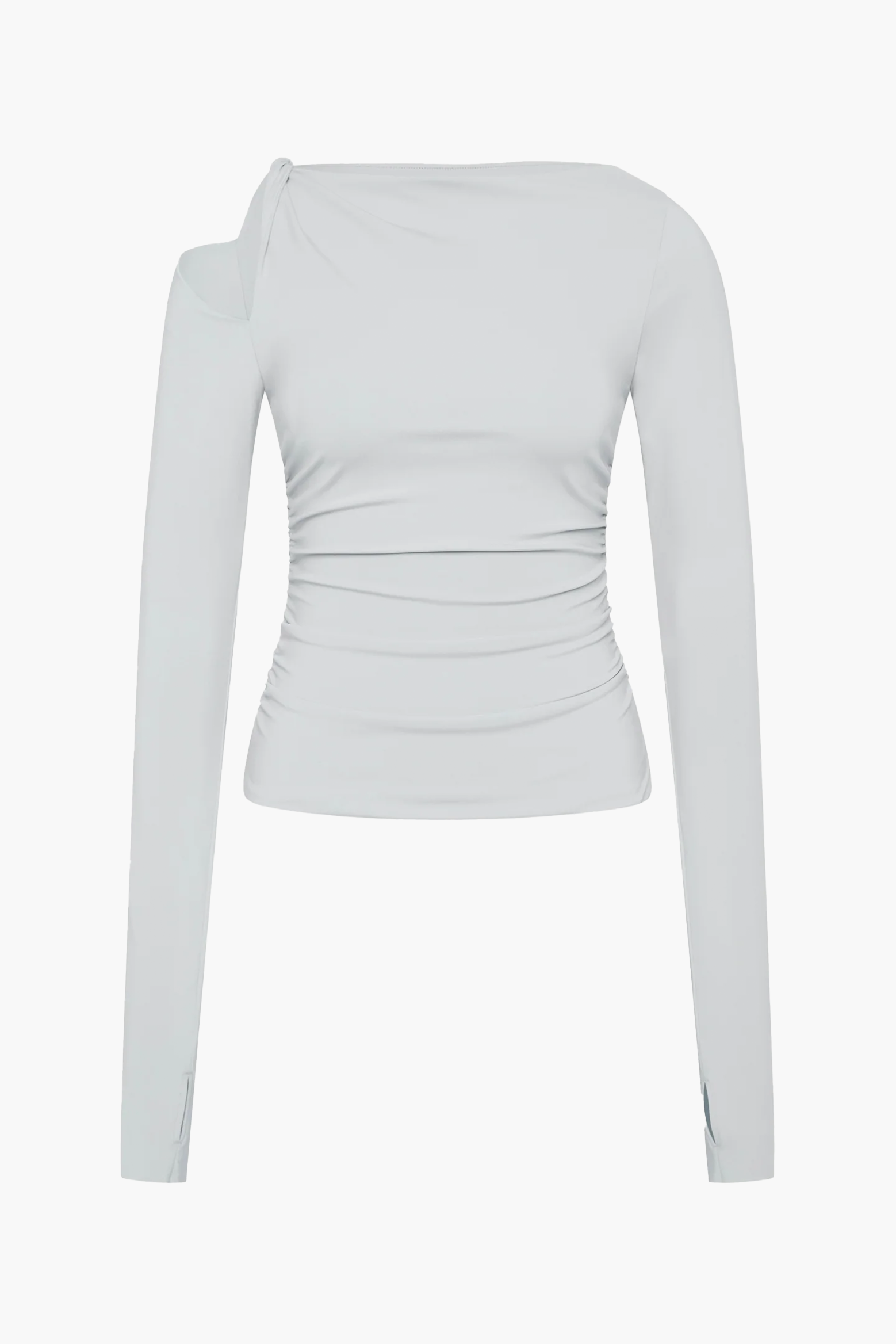 SIR ELM LONG SLEEVE TOP GREY BLUE | THE NEW TREND