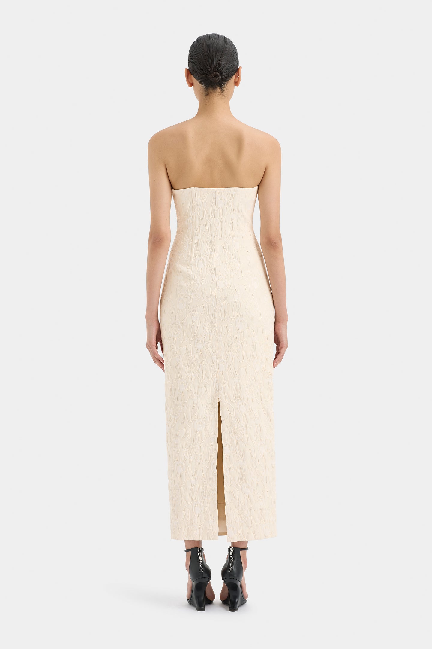 SIR Etienne Column Dress in Cloud Jacquard available at TNT The New Trend Australia