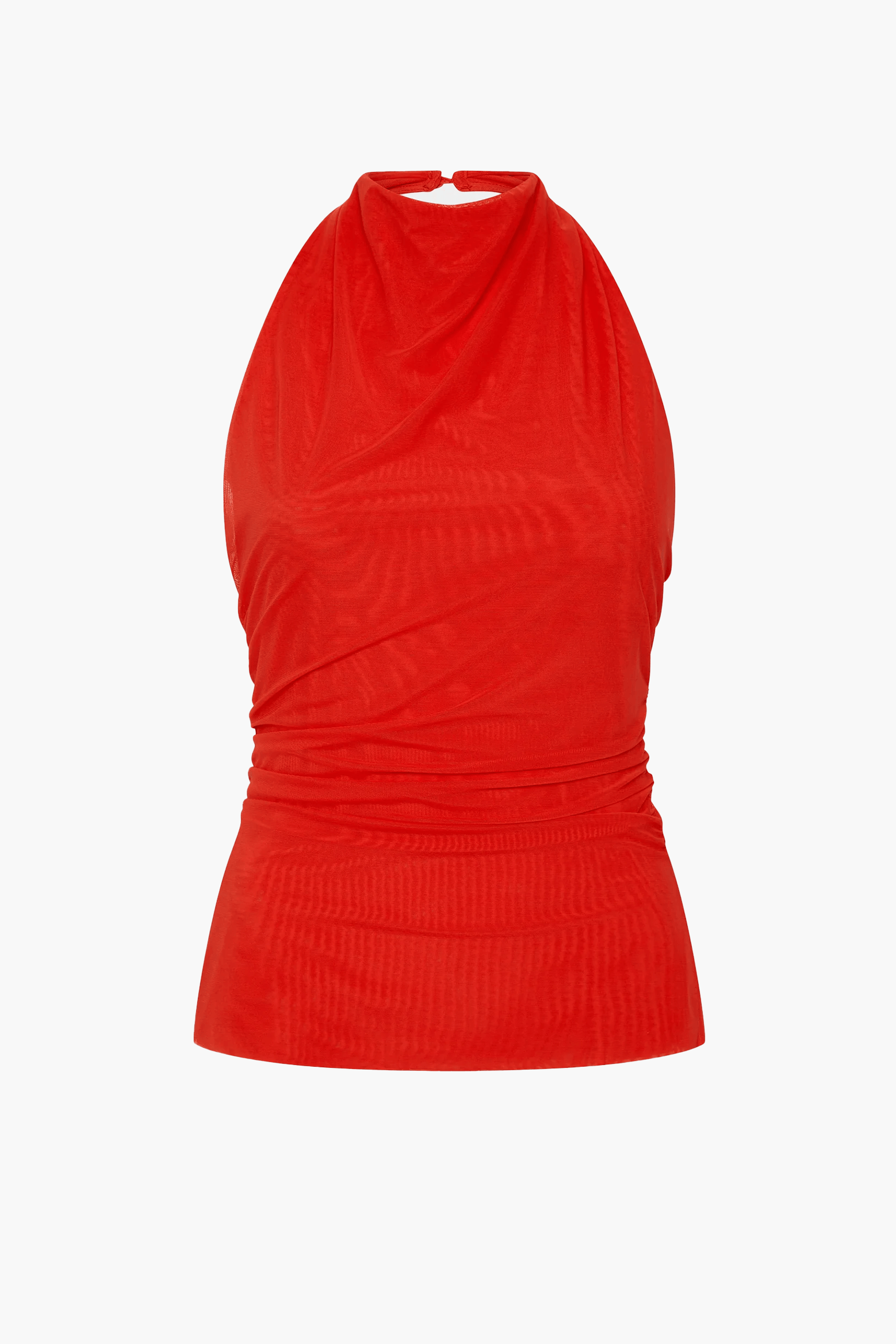 JACQUES MESH HALTER TOP