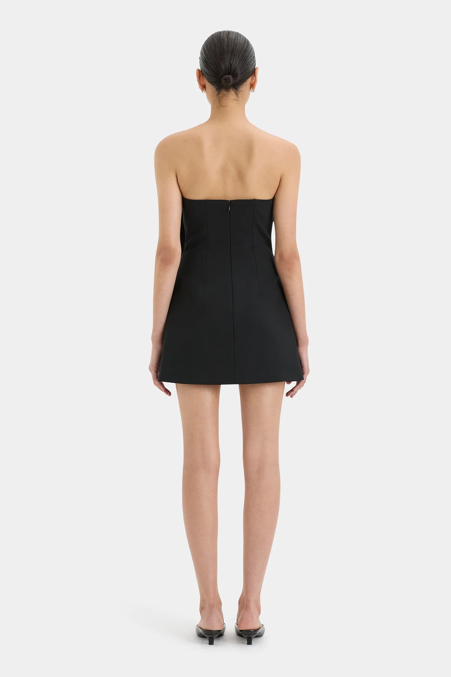 SIR Leonardo Mini Dress in Black available at The New Trend Australia.