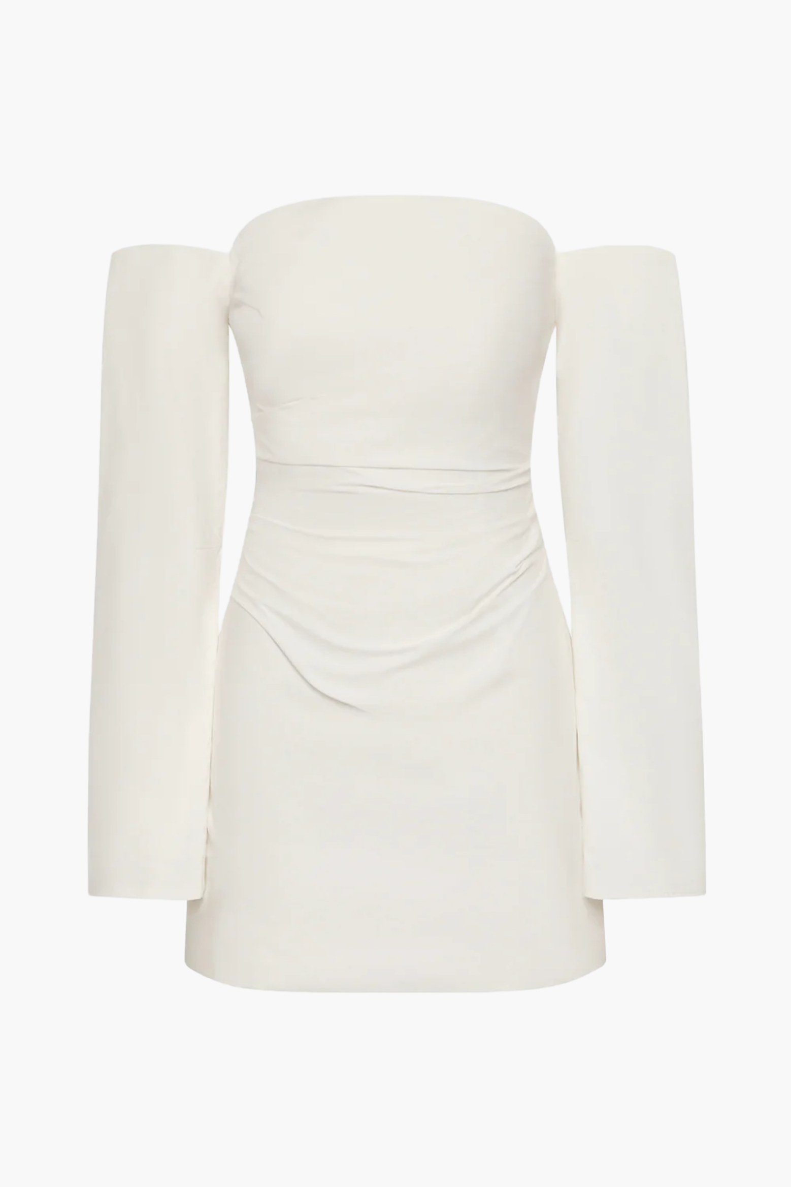 SIR. MARTINA SLEEVED MINI DRESS IN IVORY | THE NEW TREND 