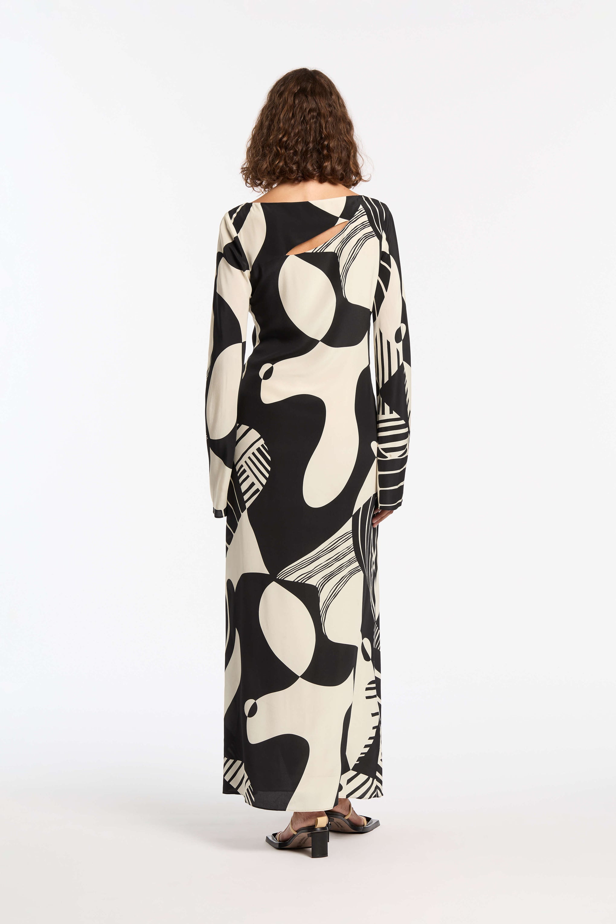 SIR Realisme Twist Maxi Dress in Papier available at TNT The New Trend Australia.