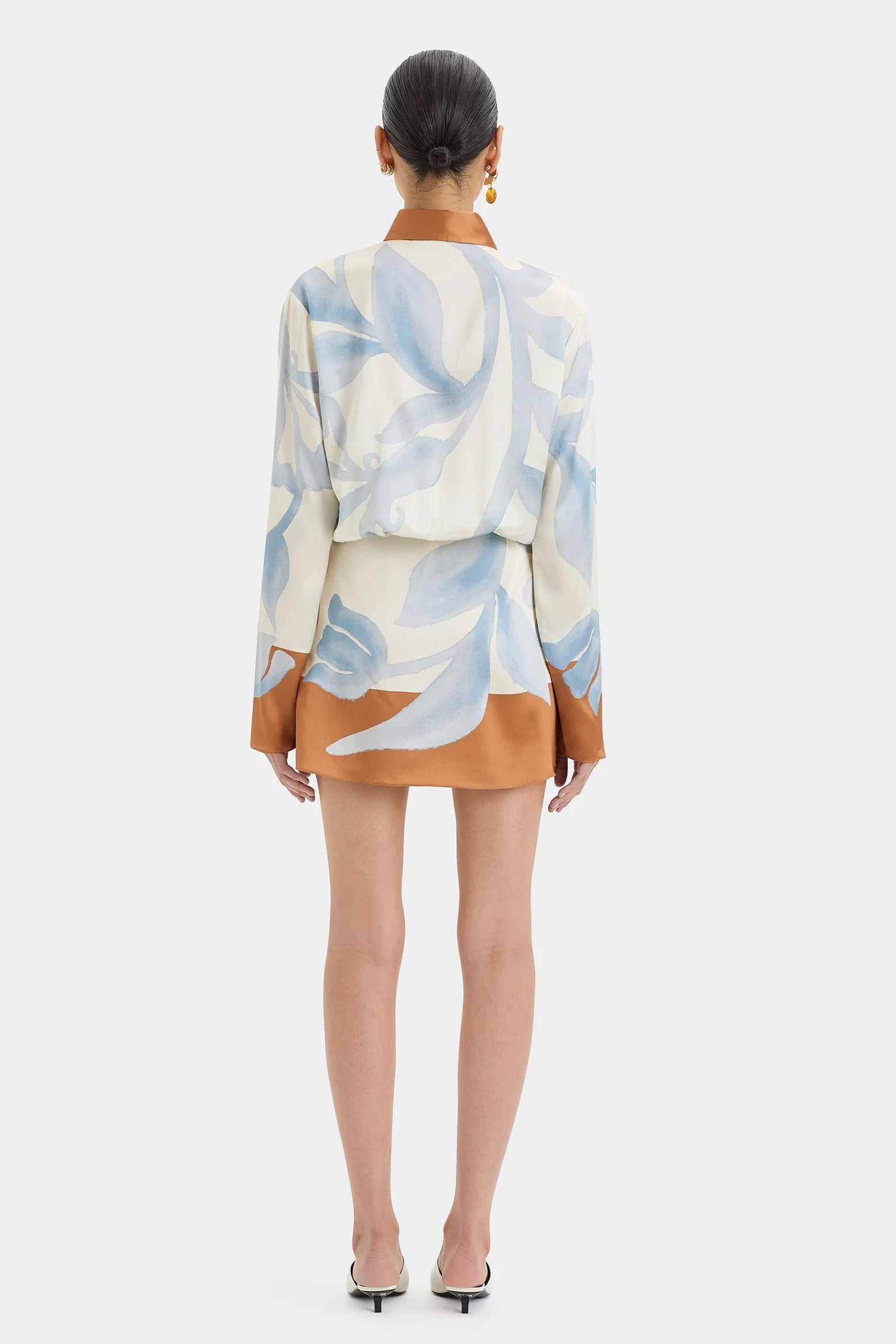 SIR Sorrento Shirtdress in Sciarpa Print available at The New Trend Australia.