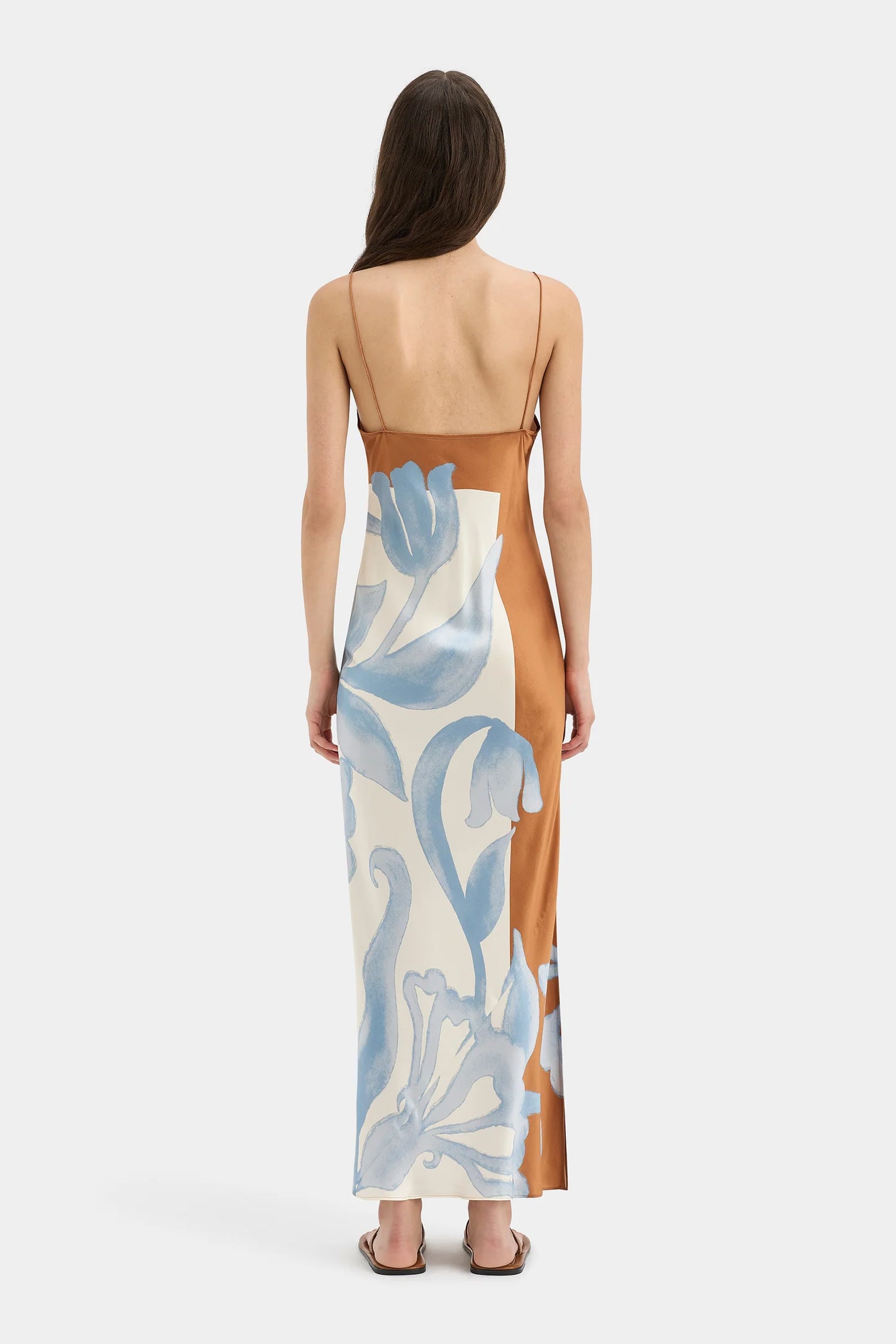 SIR Sorrento Slip Dress in Sciarpa Print available at The New Trend Australia.