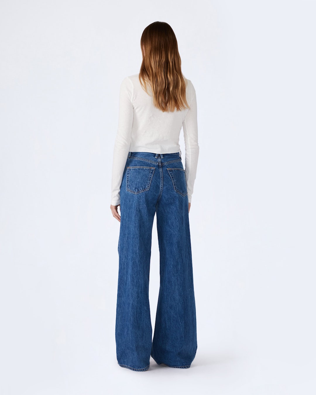 SLVRLAKE Eva Super Wide Leg Jeans | The New Trend