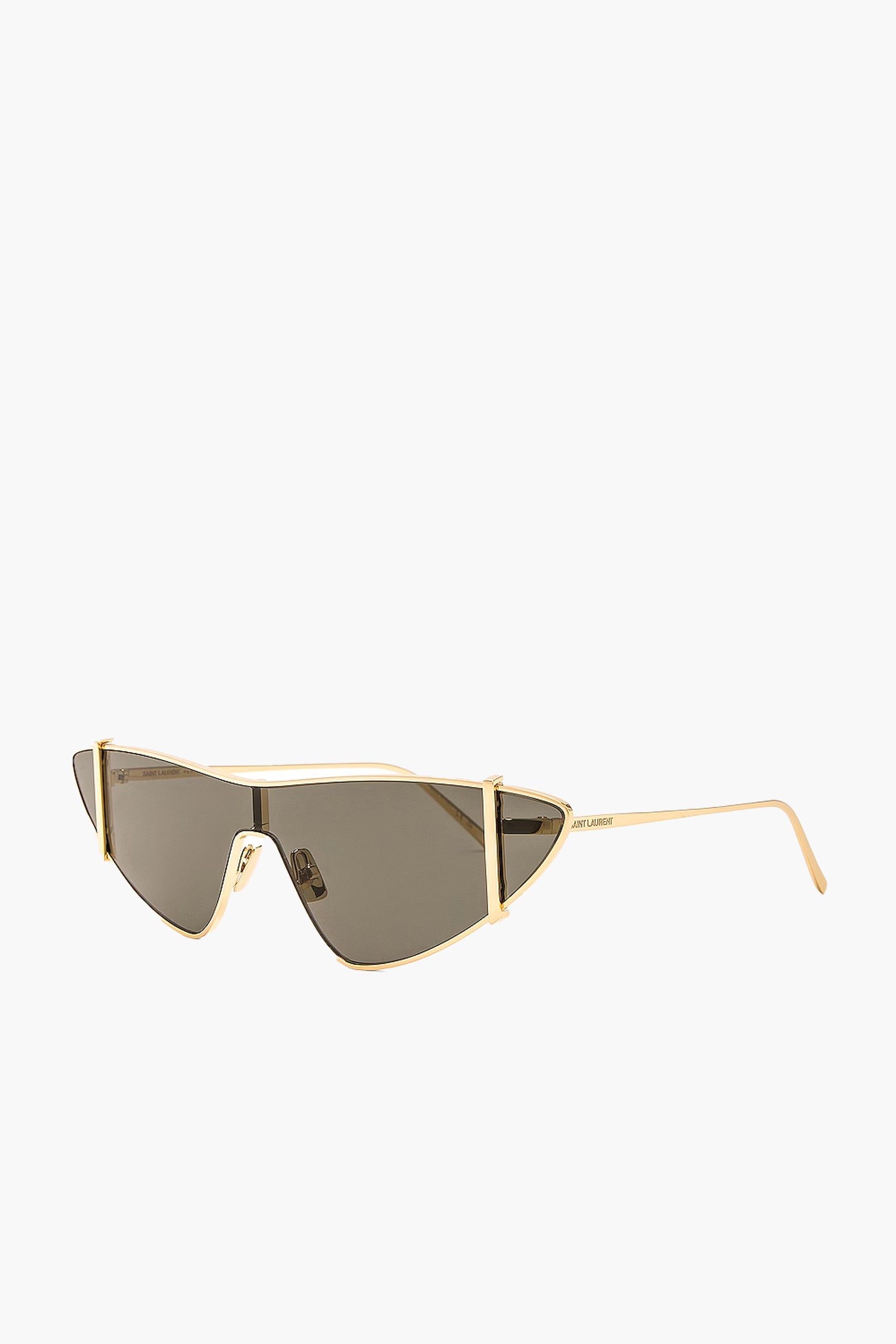 Saint Laurent Metal Cat Eye Sunglasses in Gold available at The New Trend Australia.