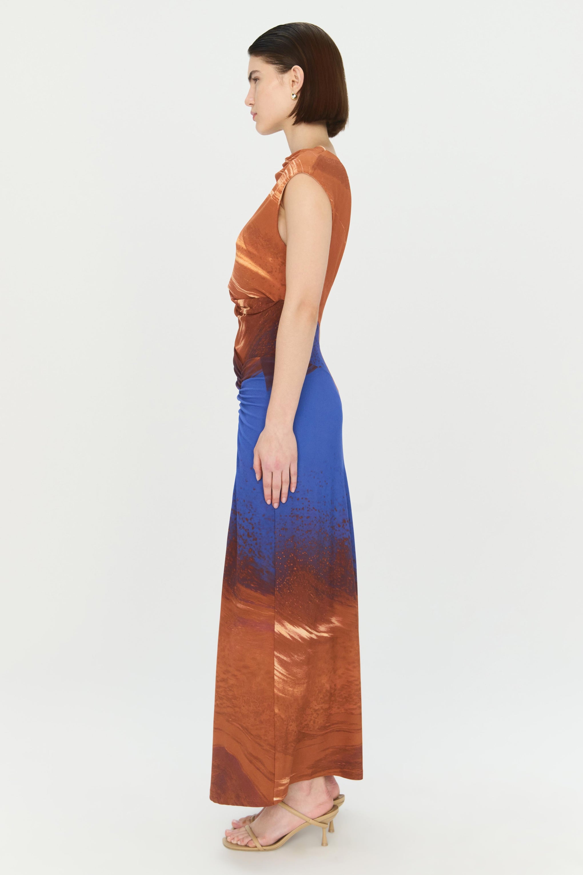 Jonathan Simkhai Acacia Midi Dress in Sierra Print available at The New Trend Australia