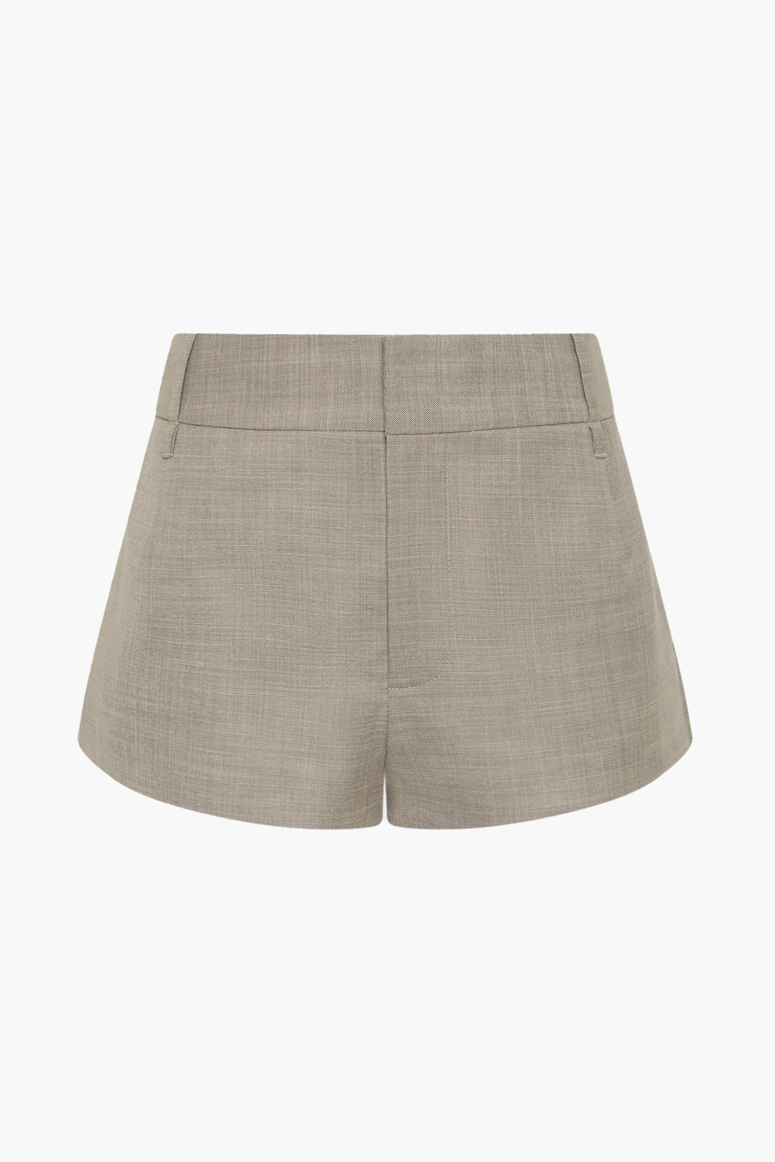 SIR THE LABEL SOLENE MINI SHORT GREY MARLE | THE NEW TREND