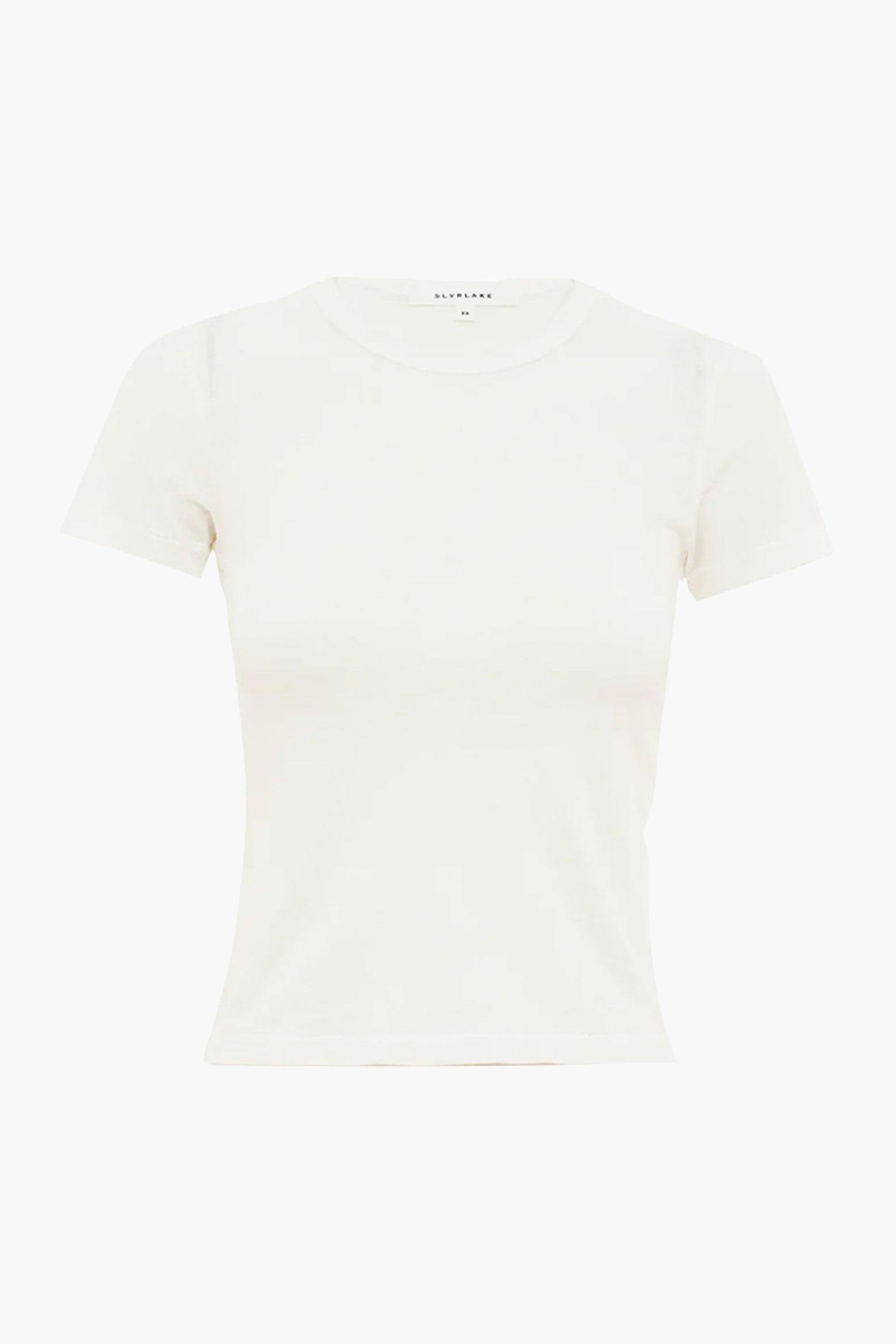 SLVRLAKE Baby Tee in Natural White available at The New Trend Australia.