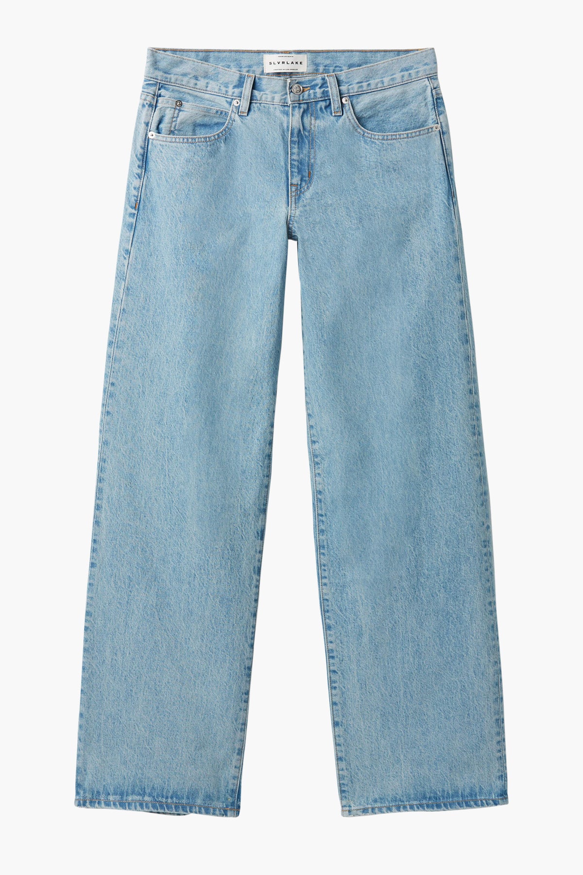 Slvrlake | Mica Relaxed Wide Leg Jean in Clear Skies | The New Trend