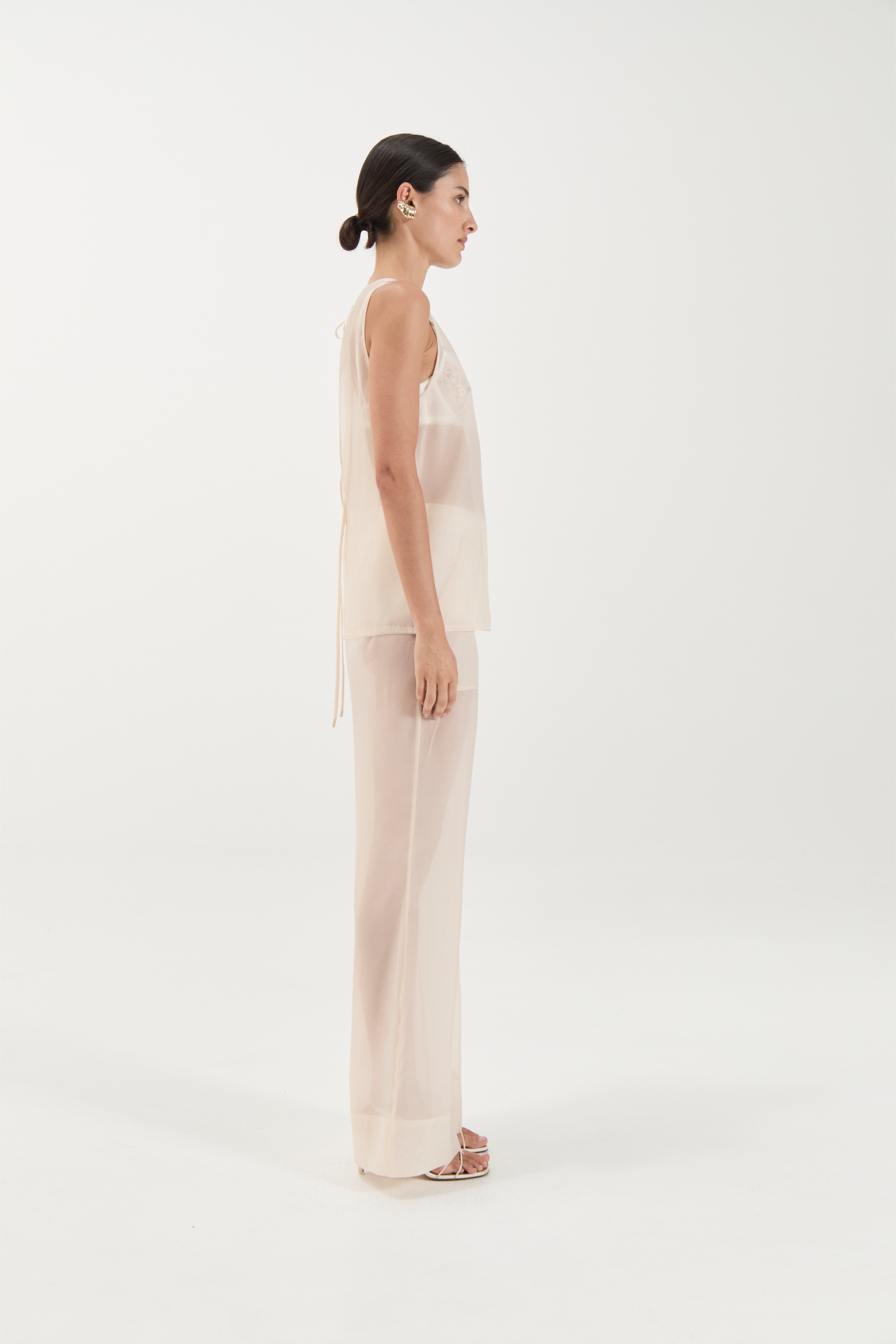 SOLAQUA AURORA TOP IN IVORY | THE NEW TREND