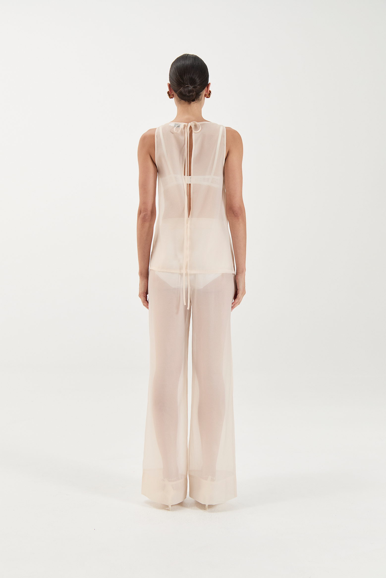 SOLAQUA AURORA TOP IN IVORY | THE NEW TREND