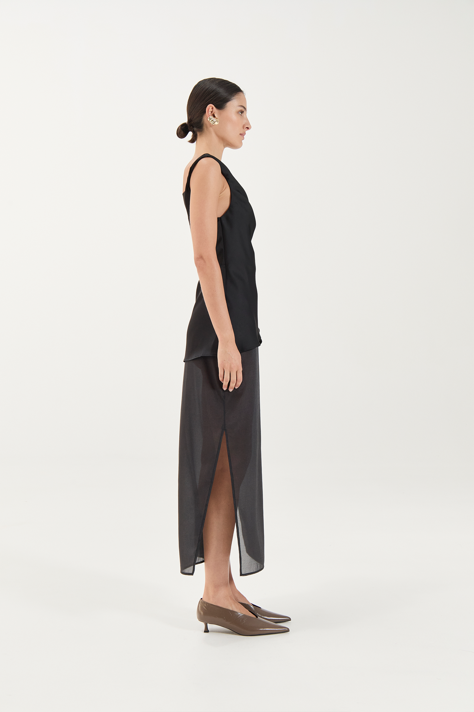 SOLAQUA CARLA TOP IN NOIR | THE NEW TREND 