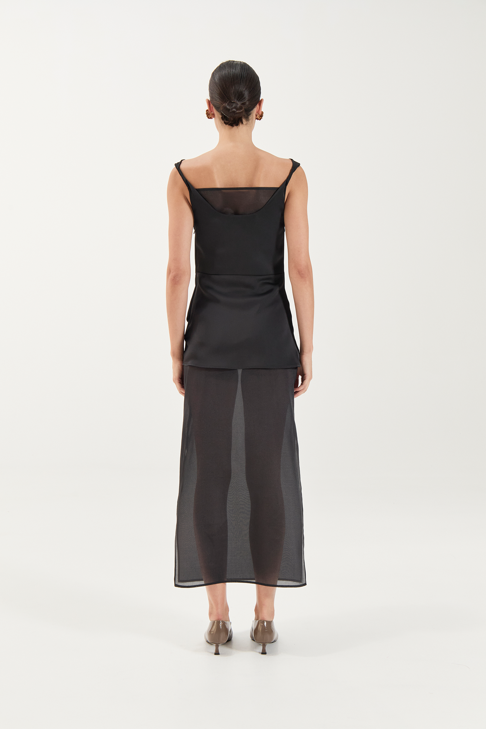 SOLAQUA CARLA TOP IN NOIR | THE NEW TREND 