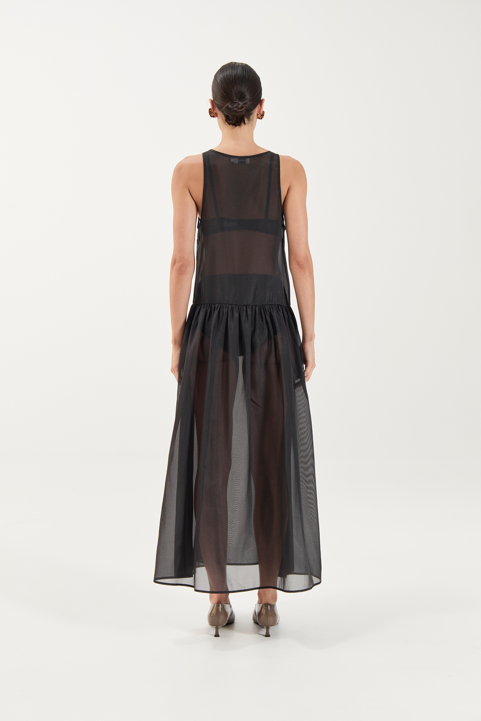 SOLAQUA MARLO DRESS IN NOIR | THE NEW TREND