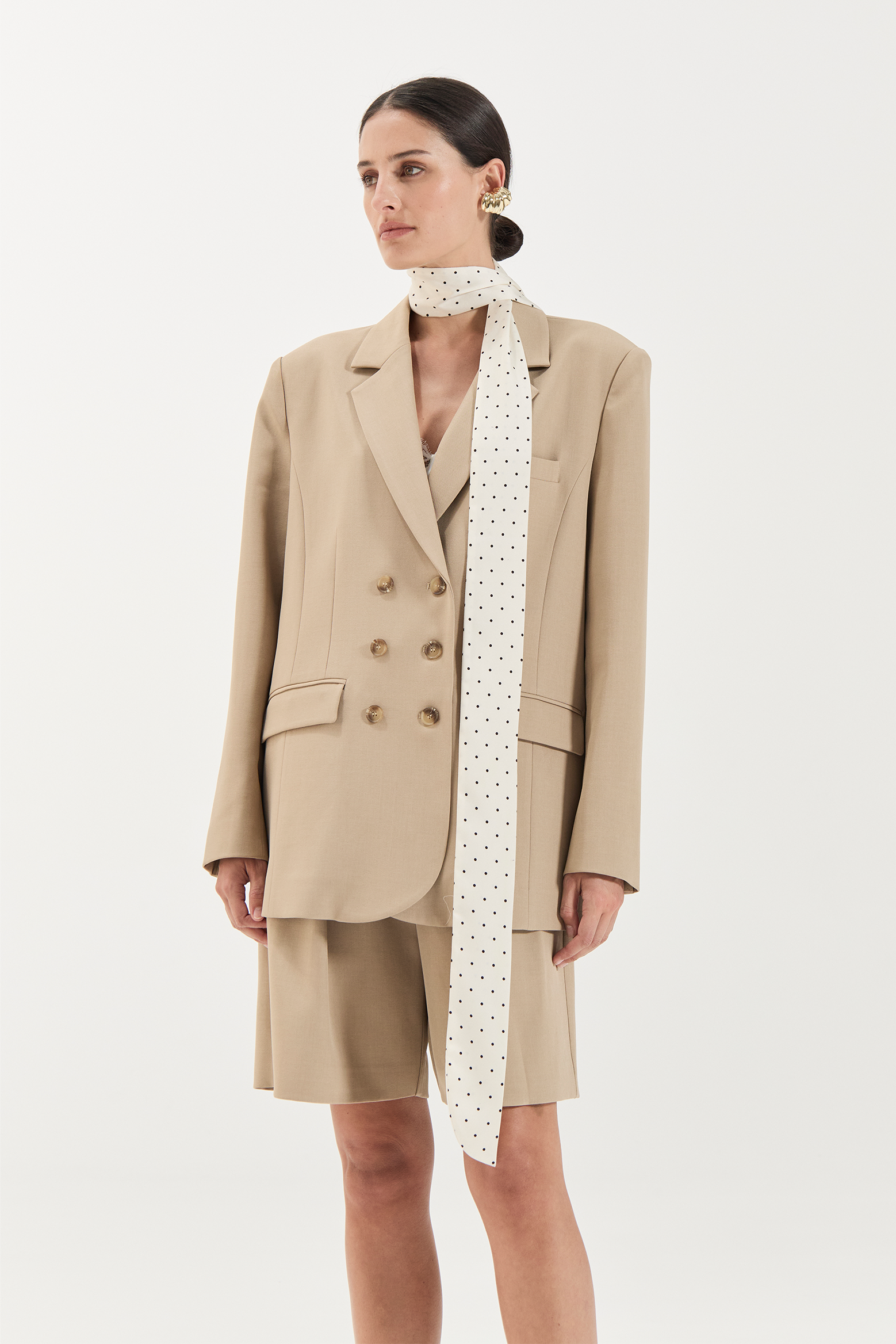 SOLAQUA STELLA NECK TIE IN POLKA DOT | THE NEW TREND 