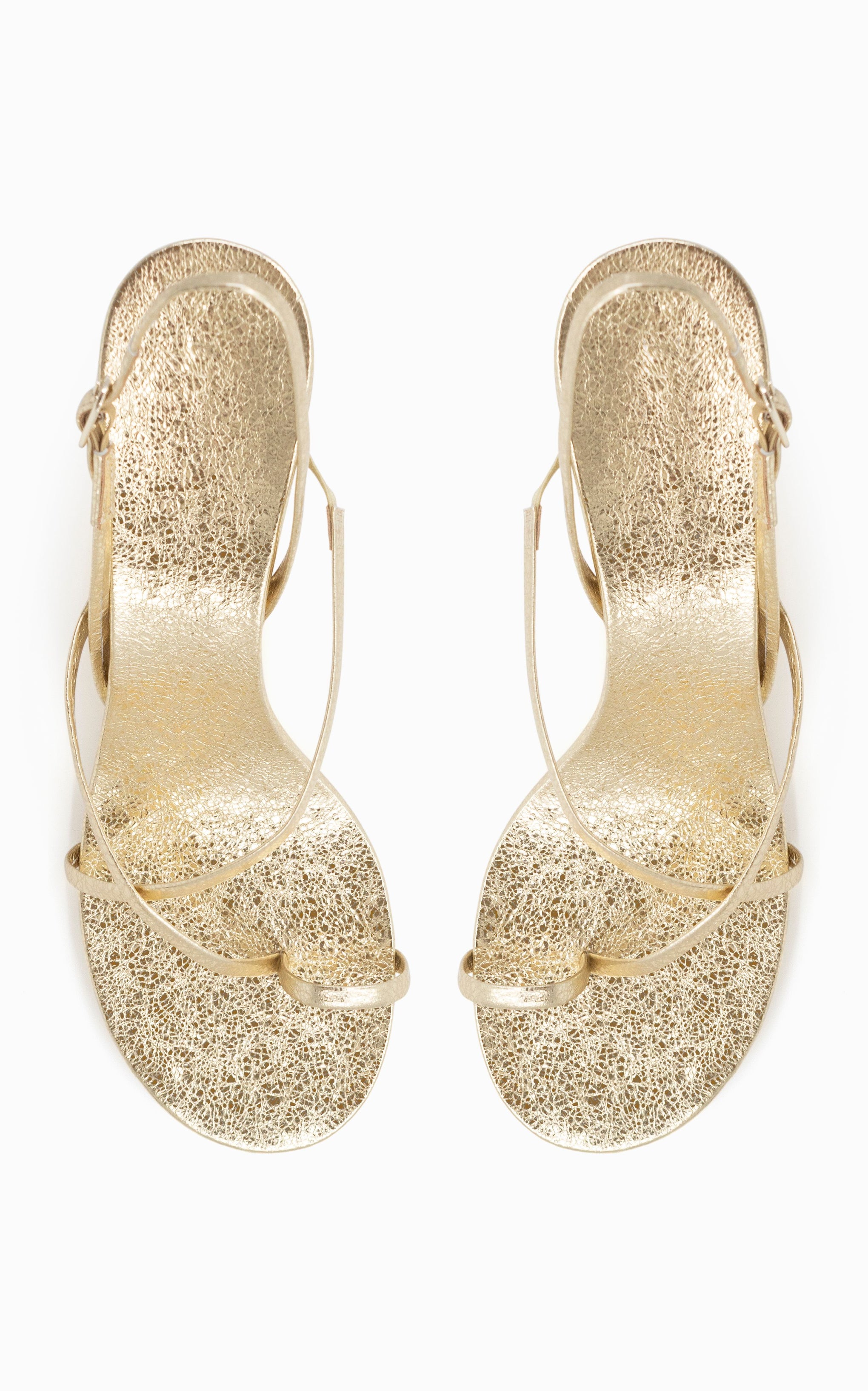 The Studio Amelia Agatha 70 Heel in Gold available at The New Trend Australia