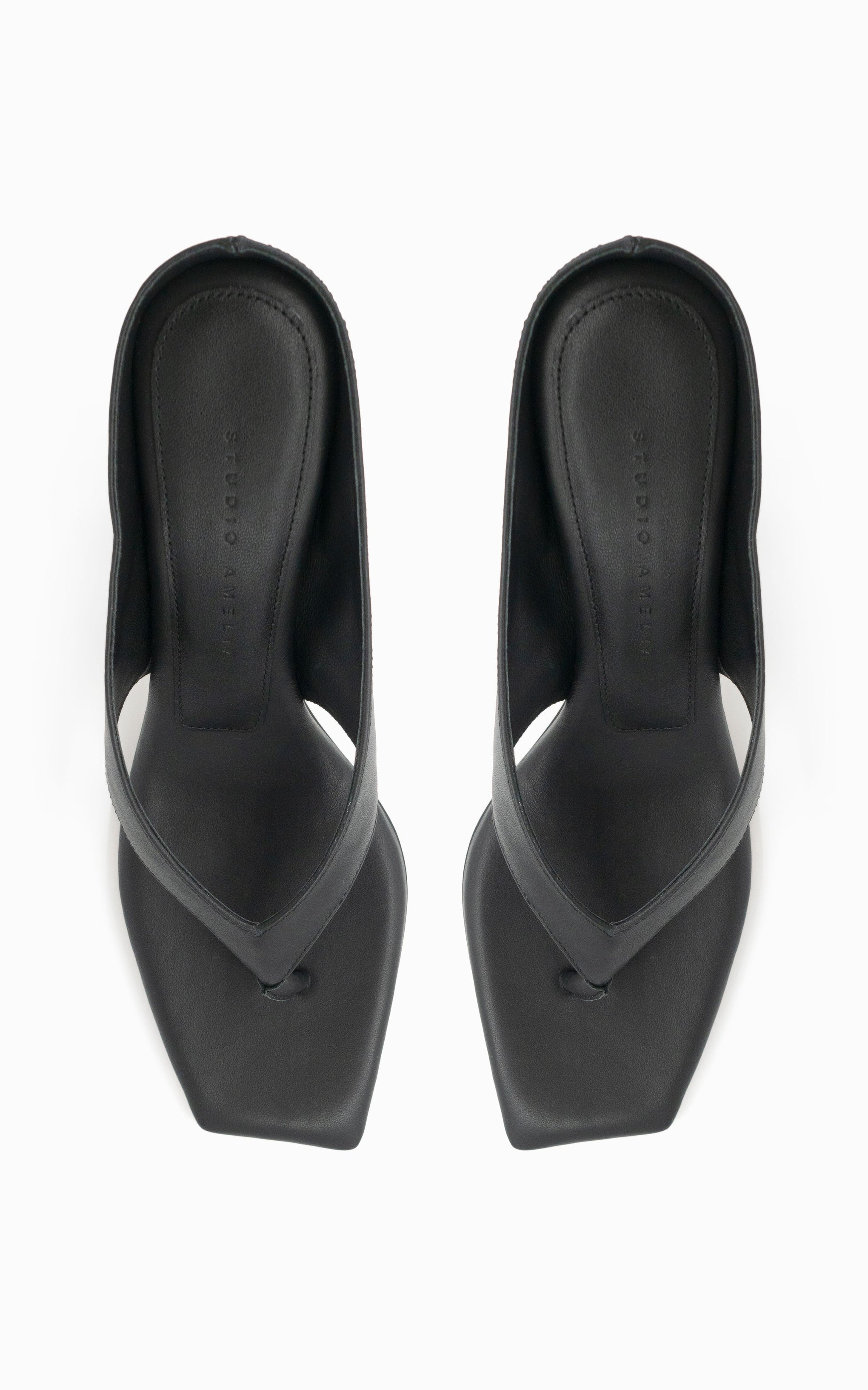 The Studio Amelia Angela 50 Heel in Black available at The New Trend Australia