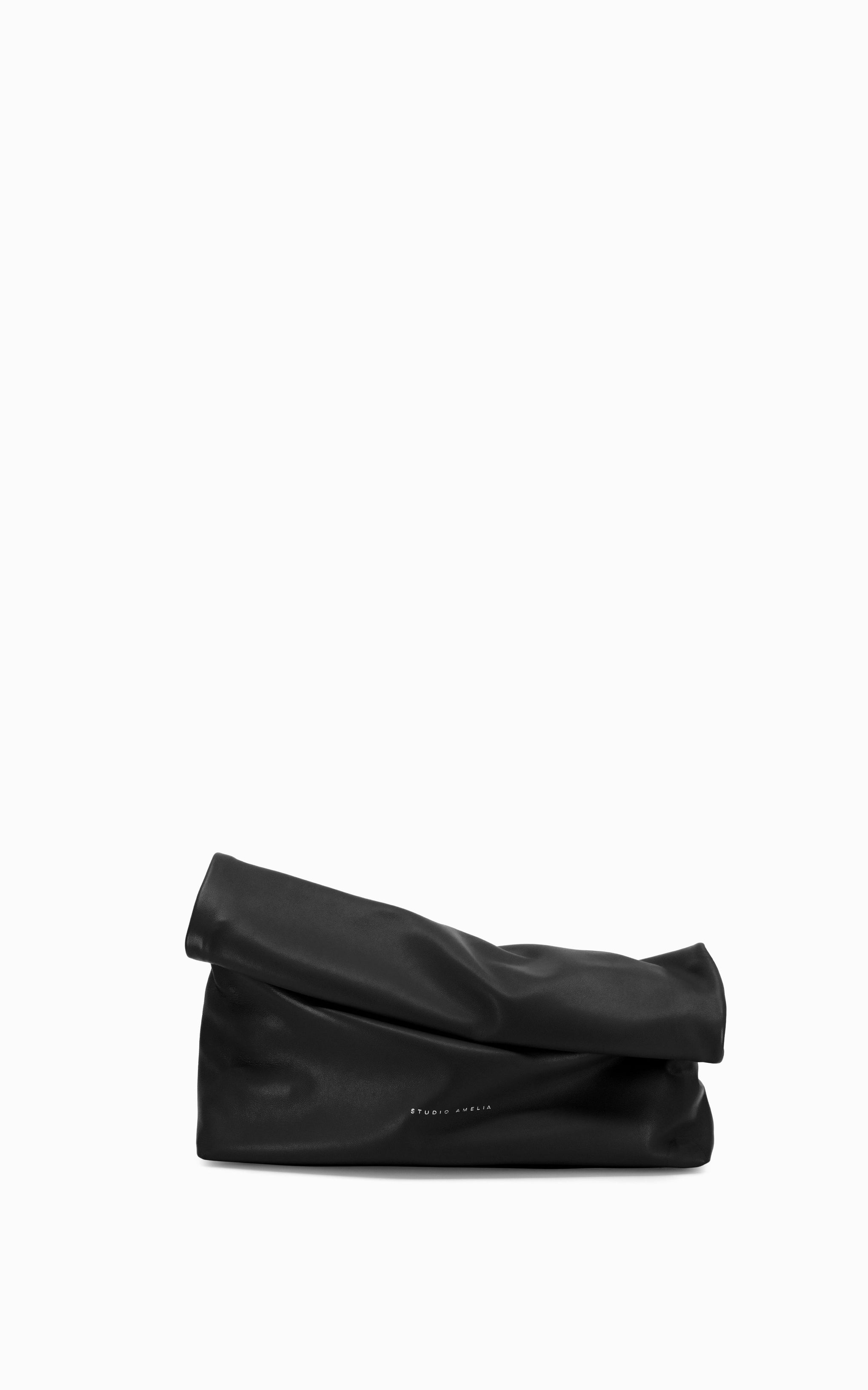 The Studio Amelia Pillow Clutch in Black available at The New Trend Australia