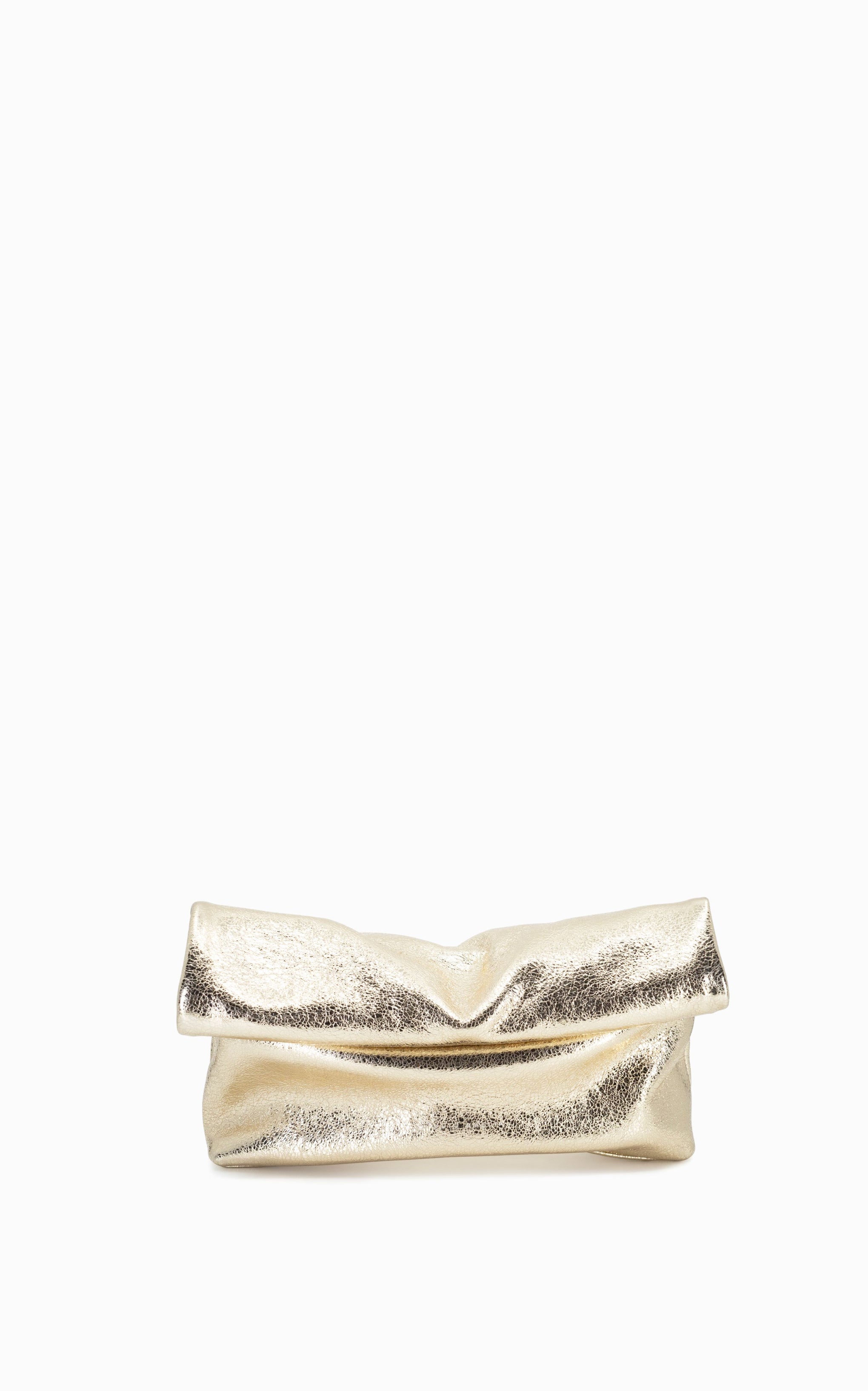 The Studio Amelia Pillow Clutch in Gold available at The New Trend Australia
